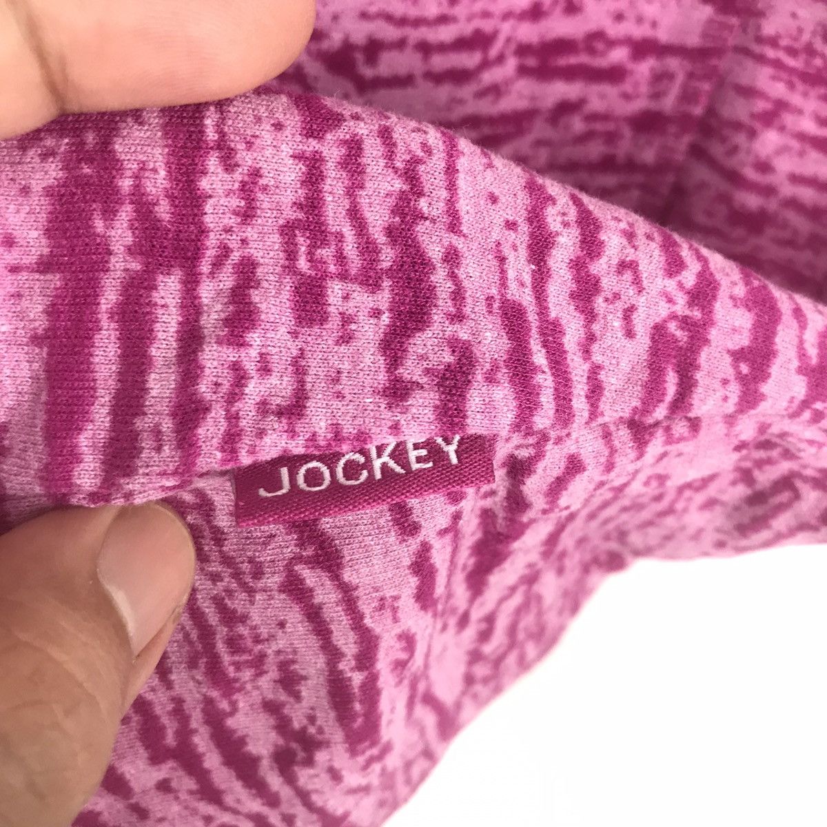 Japanese Brand × Jockey Jockey Plain Pink Colour Medium Size Hoodie Size US M / EU 48-50 / 2 - 2 Thumbnail