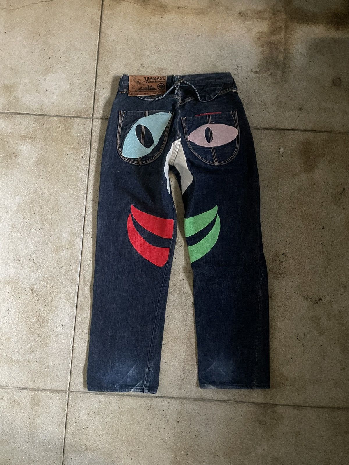 Evisu Yamane smile denim