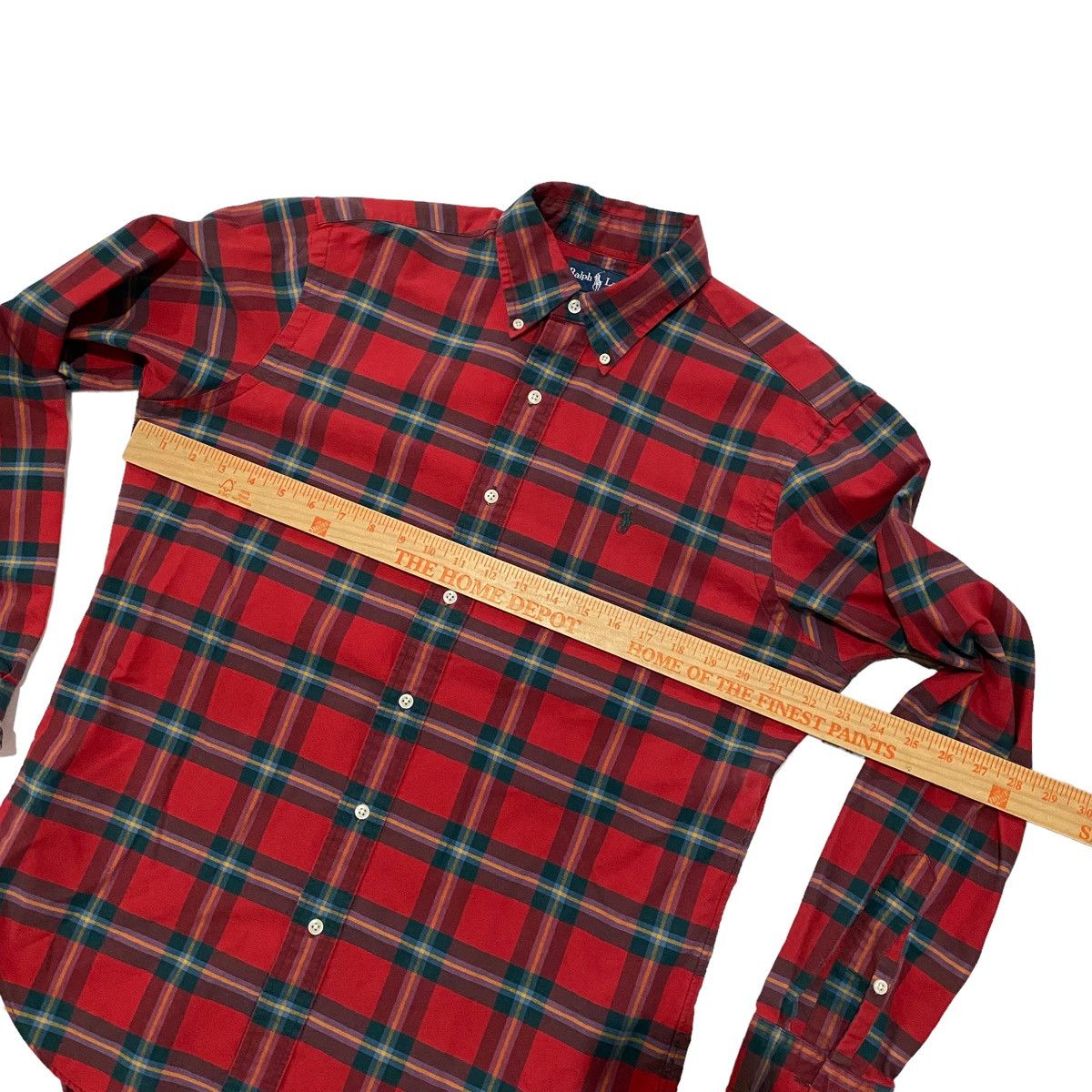 Polo Ralph Lauren 90-Y2K Polo Plaid Button Down Tartan single stitch Size US M / EU 48-50 / 2 - 3 Thumbnail