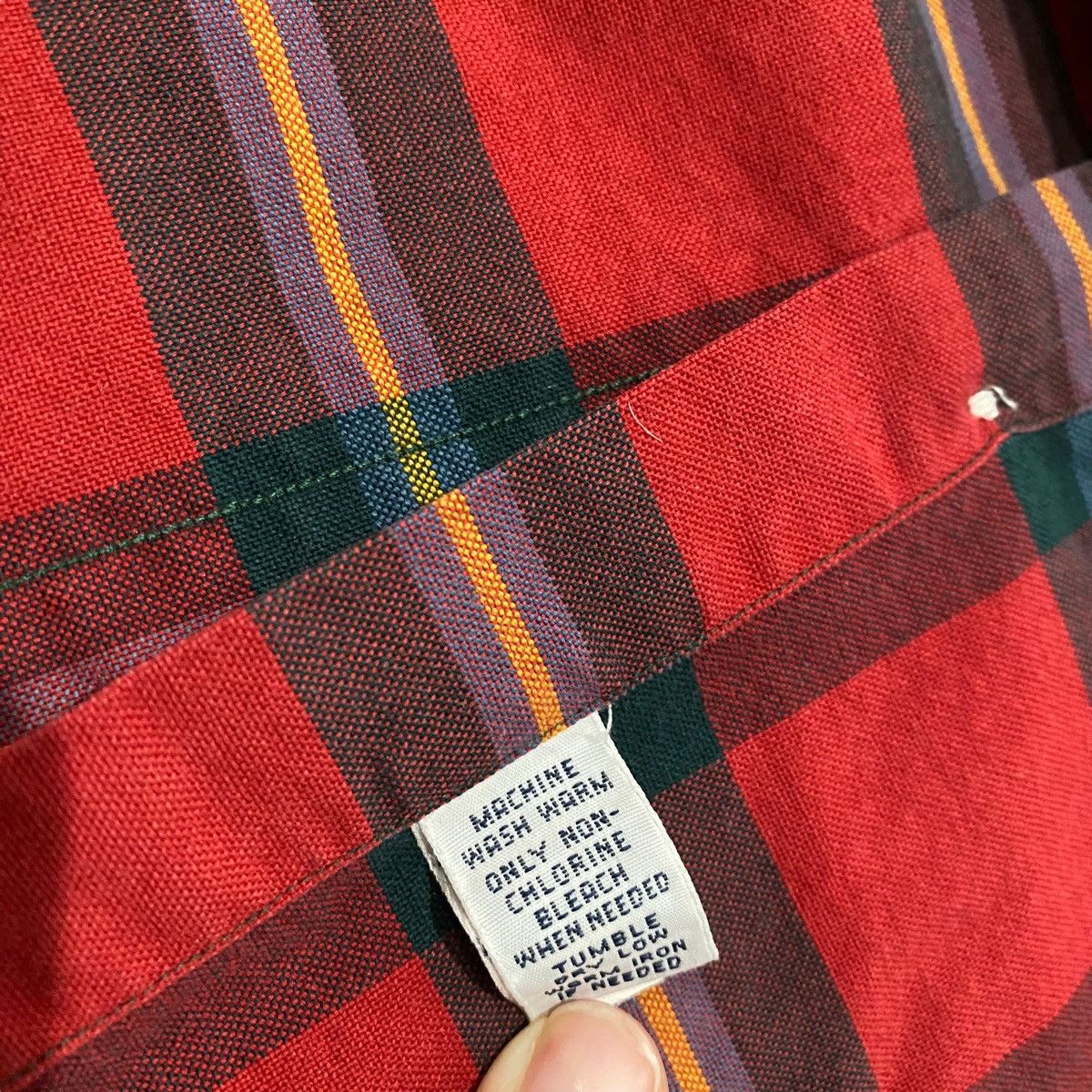 Polo Ralph Lauren 90-Y2K Polo Plaid Button Down Tartan single stitch Size US M / EU 48-50 / 2 - 7 Thumbnail