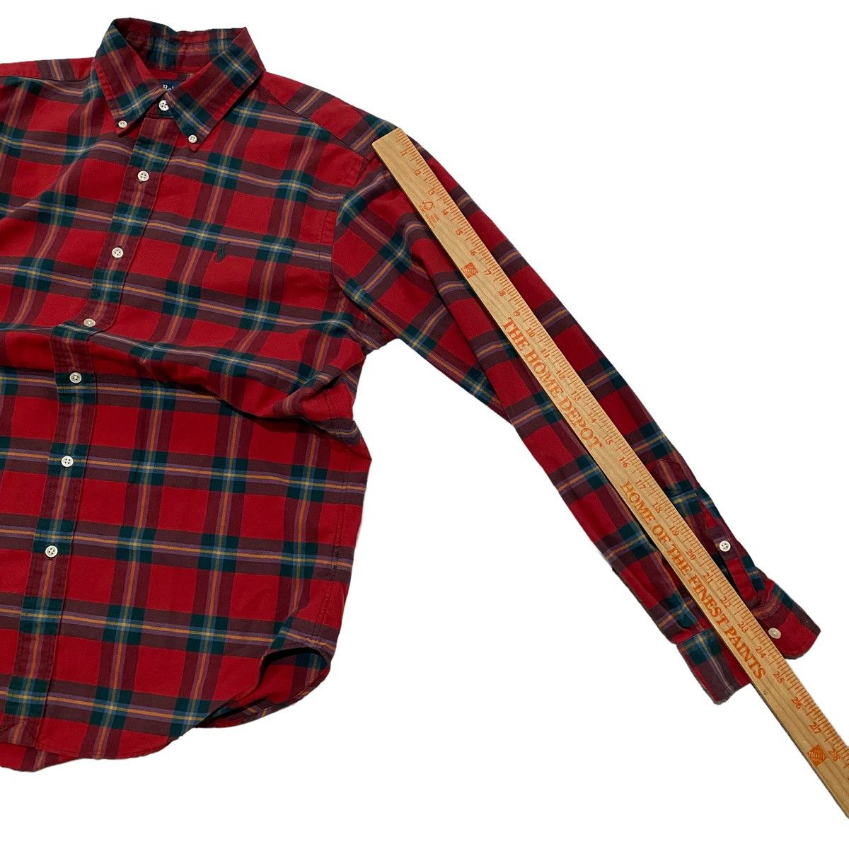 Polo Ralph Lauren 90-Y2K Polo Plaid Button Down Tartan single stitch Size US M / EU 48-50 / 2 - 5 Thumbnail