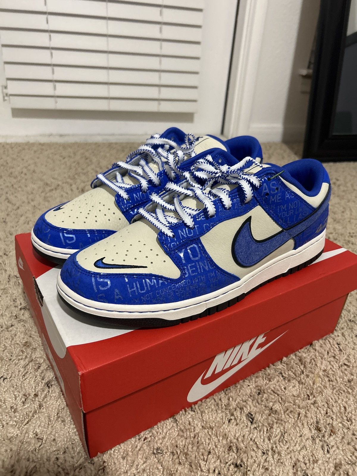 Nike Nike Dunk Low - Jackie Robinson Size US 13 / EU 46 - 1 Thumbnail