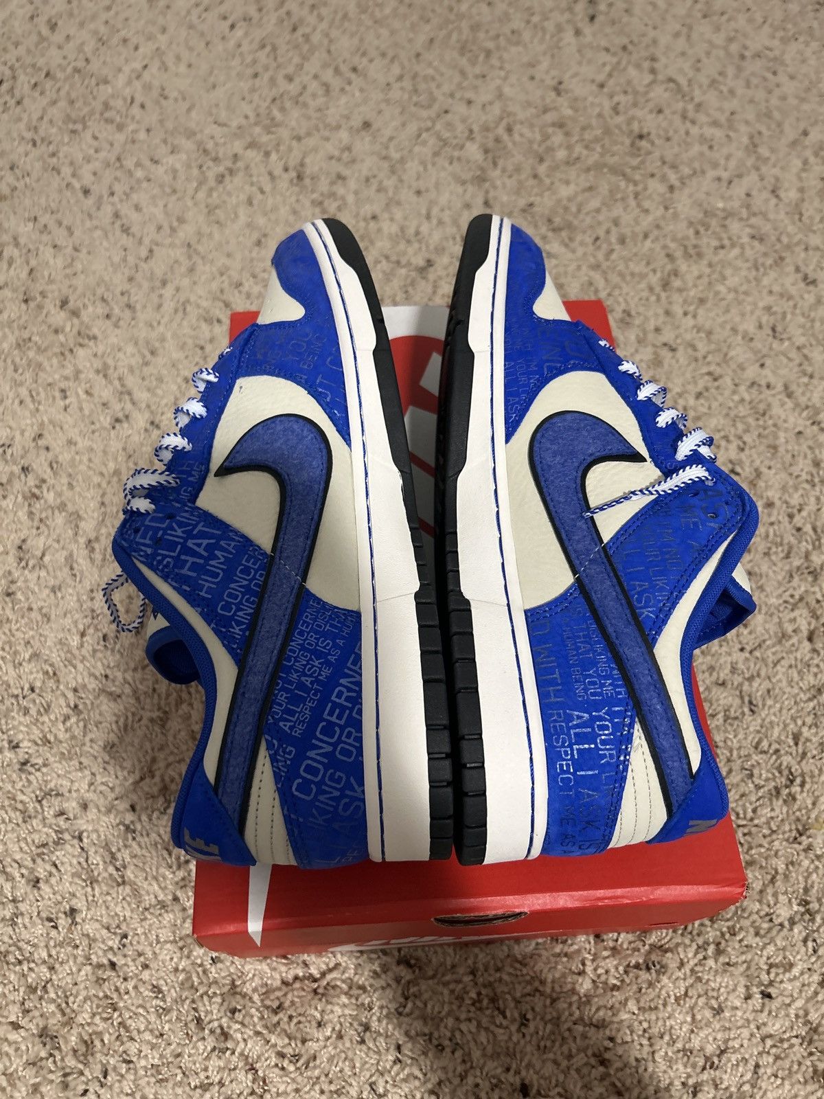 Nike Nike Dunk Low - Jackie Robinson Size US 13 / EU 46 - 7 Thumbnail