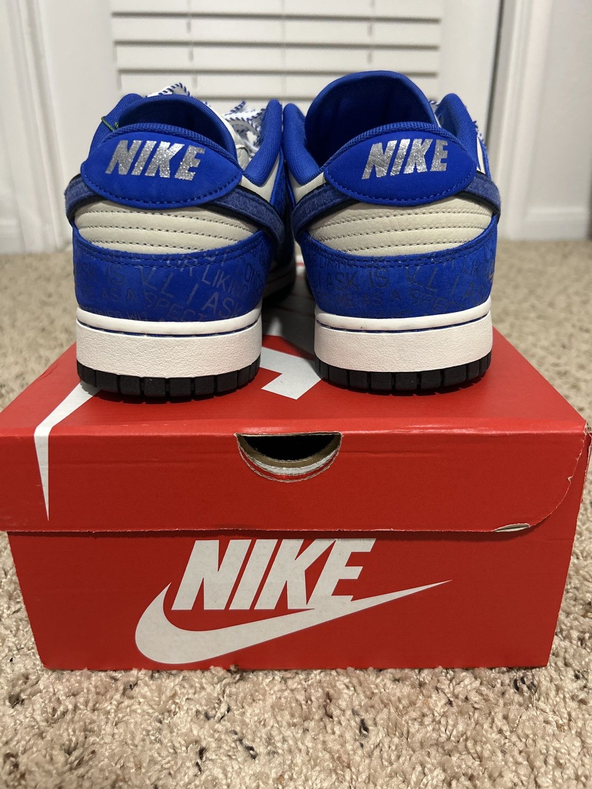 Nike Nike Dunk Low - Jackie Robinson Size US 13 / EU 46 - 5 Thumbnail