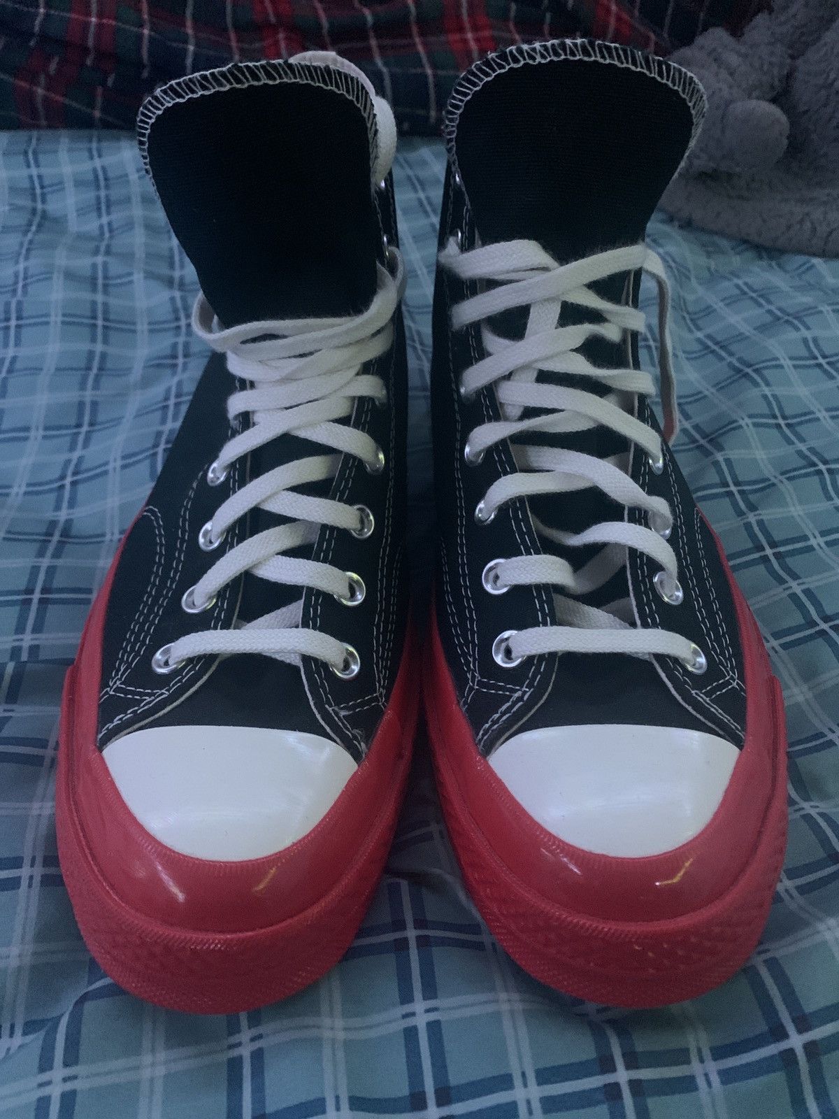 Comme des Garcons × Converse Comme Des Garçons X Converse Size US 10 / EU 43 - 3 Thumbnail