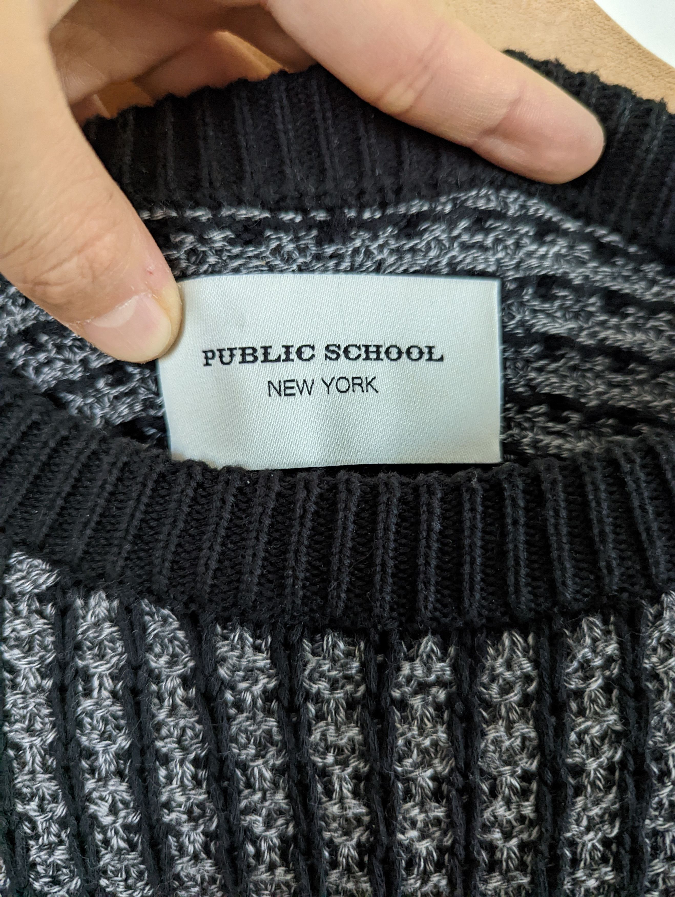 Public School New York PSNY Knit Sweater - Tops