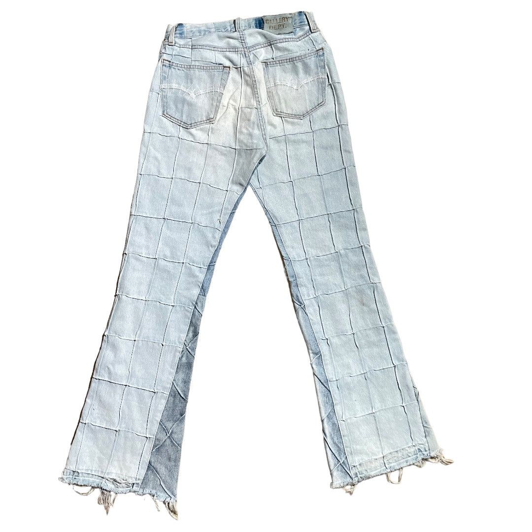 Gallery Dept. Gallery Dept “Lenny” Patchwork Flare Denim Size US 29 - 2 Thumbnail