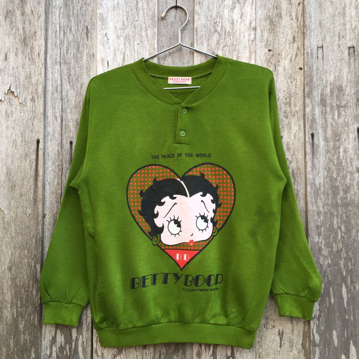 Cartoon Network × Vintage Vintage Betty Boop Animated Crewneck Sweatshirt Big Logo Size M / US 6-8 / IT 42-44 - 1 Thumbnail