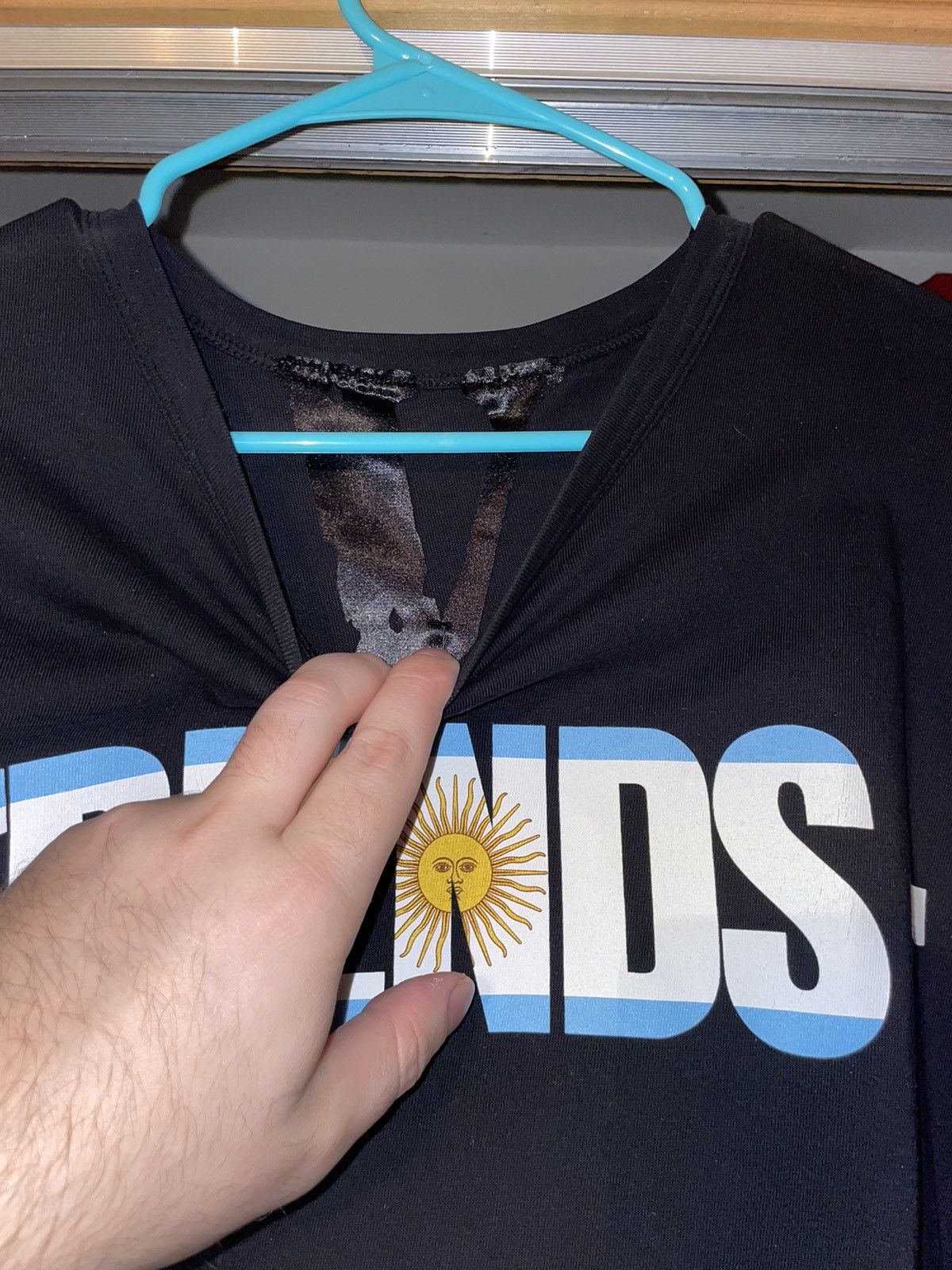Vlone Vlone Argentina tee Size US XL / EU 56 / 4 - 5 Thumbnail