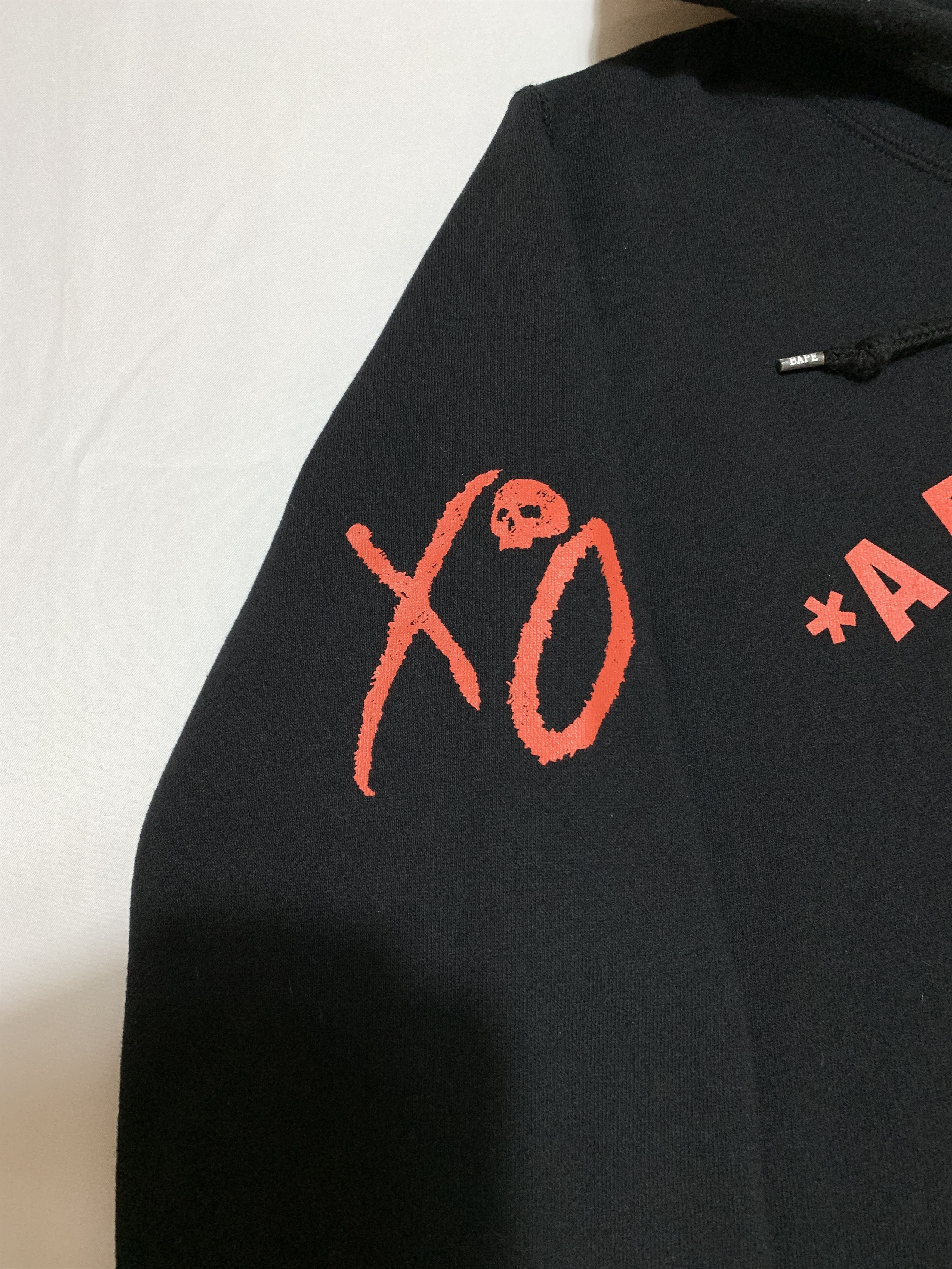 Bape × XO BAPE x THE WEEKND XO General Pullover Black Hoodie Size US M / EU 48-50 / 2 - 3 Thumbnail