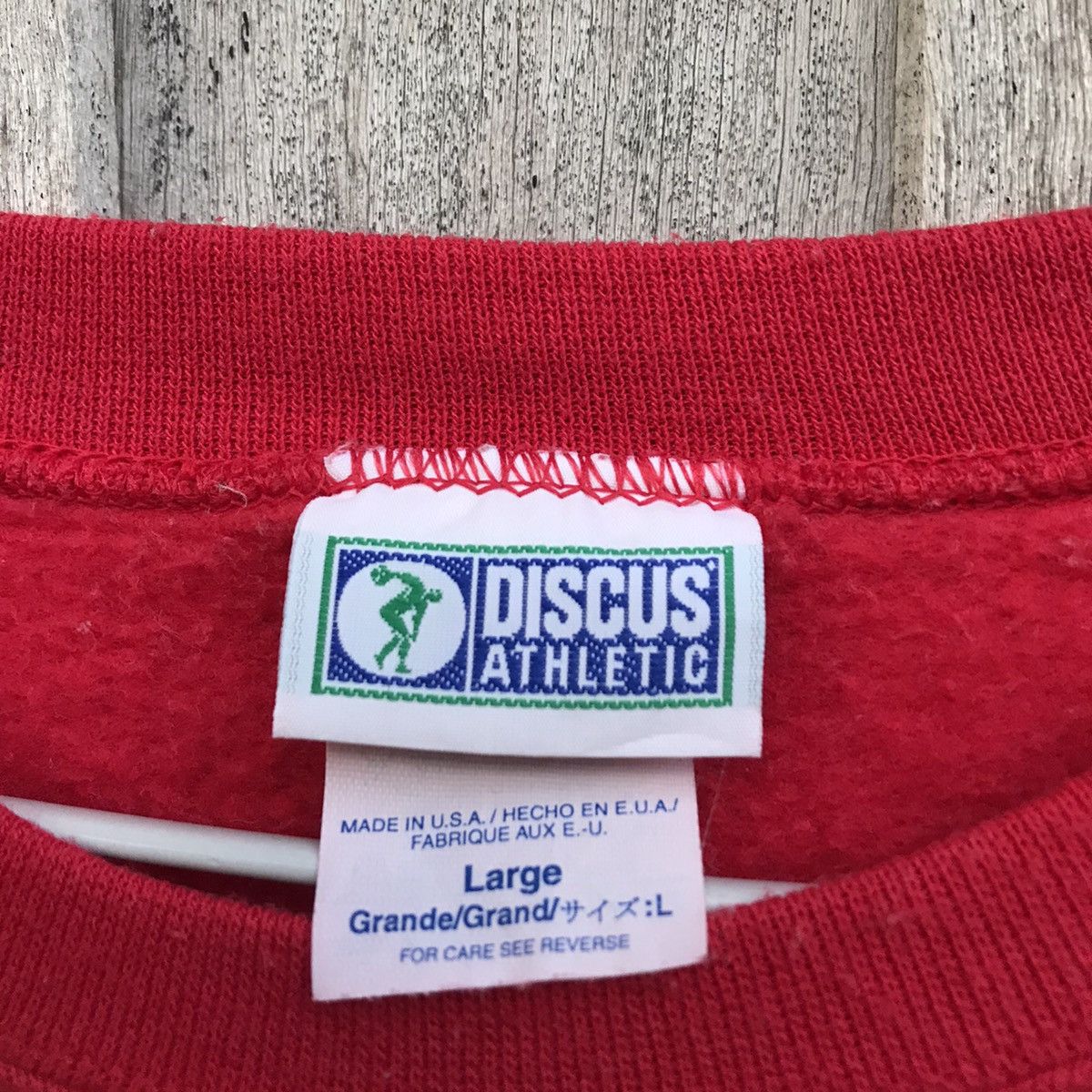 Vintage Vintage Discuss Athletic St.Media Staff Xmas Sweatshirt Size US L / EU 52-54 / 3 - 6 Thumbnail