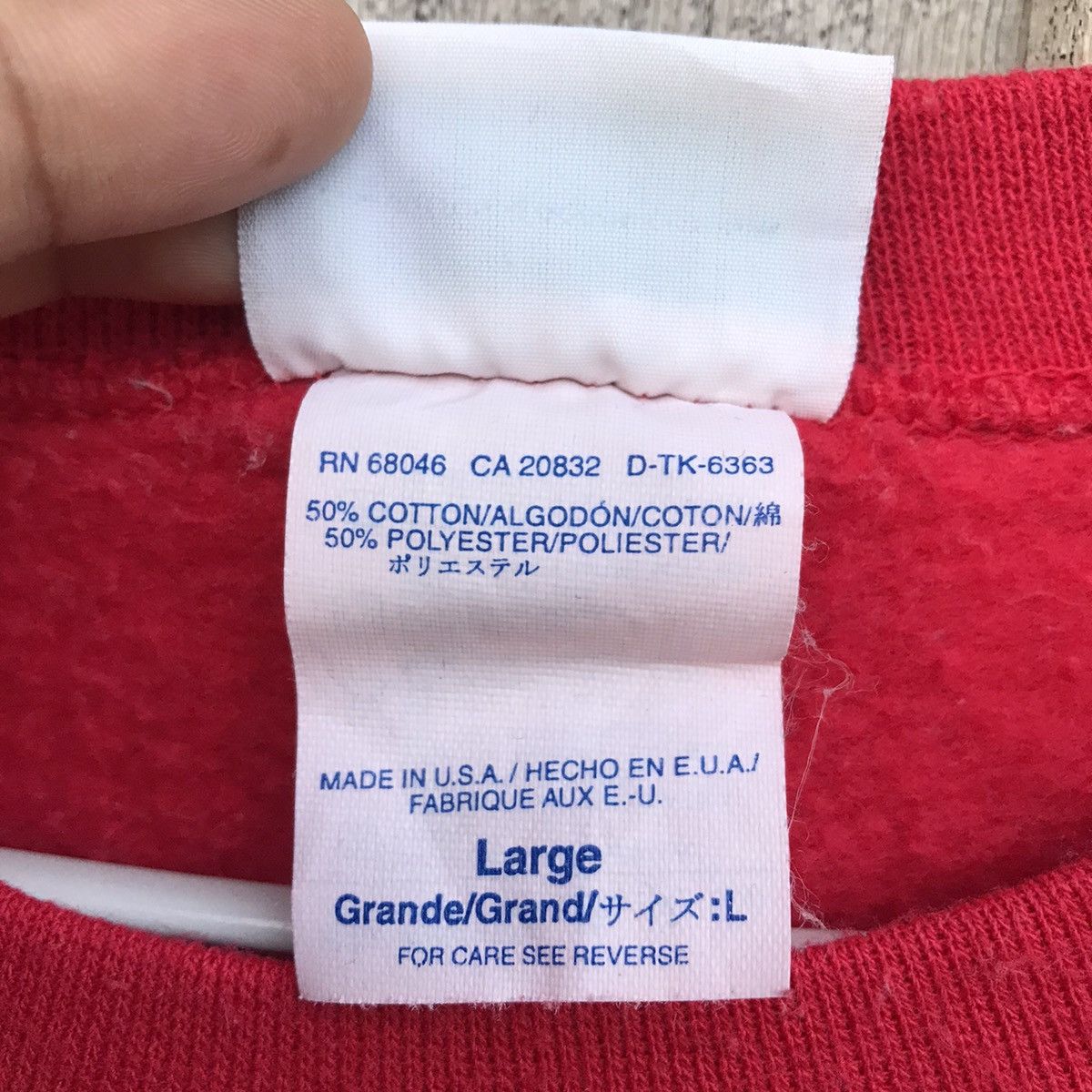 Vintage Vintage Discuss Athletic St.Media Staff Xmas Sweatshirt Size US L / EU 52-54 / 3 - 7 Thumbnail