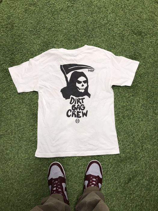 Huf dirtbag crew t shirt hotsell
