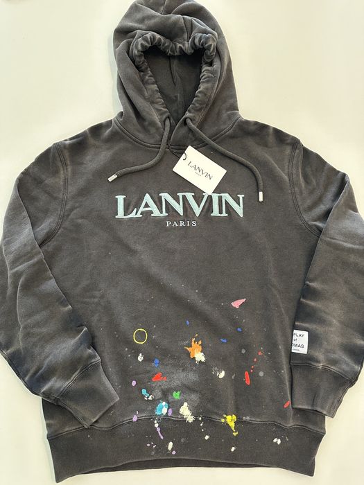 Lanvin Gallery Dept. x Lanvin Paint Splatter Hoodie | Grailed