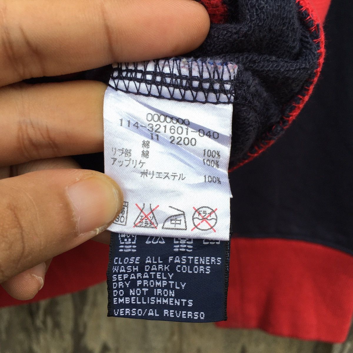 Tommy Hilfiger × Vintage Vintage Tommy Hilfiger Zip Up Sweatshirt Spell Out Big Logo Size US M / EU 48-50 / 2 - 6 Thumbnail
