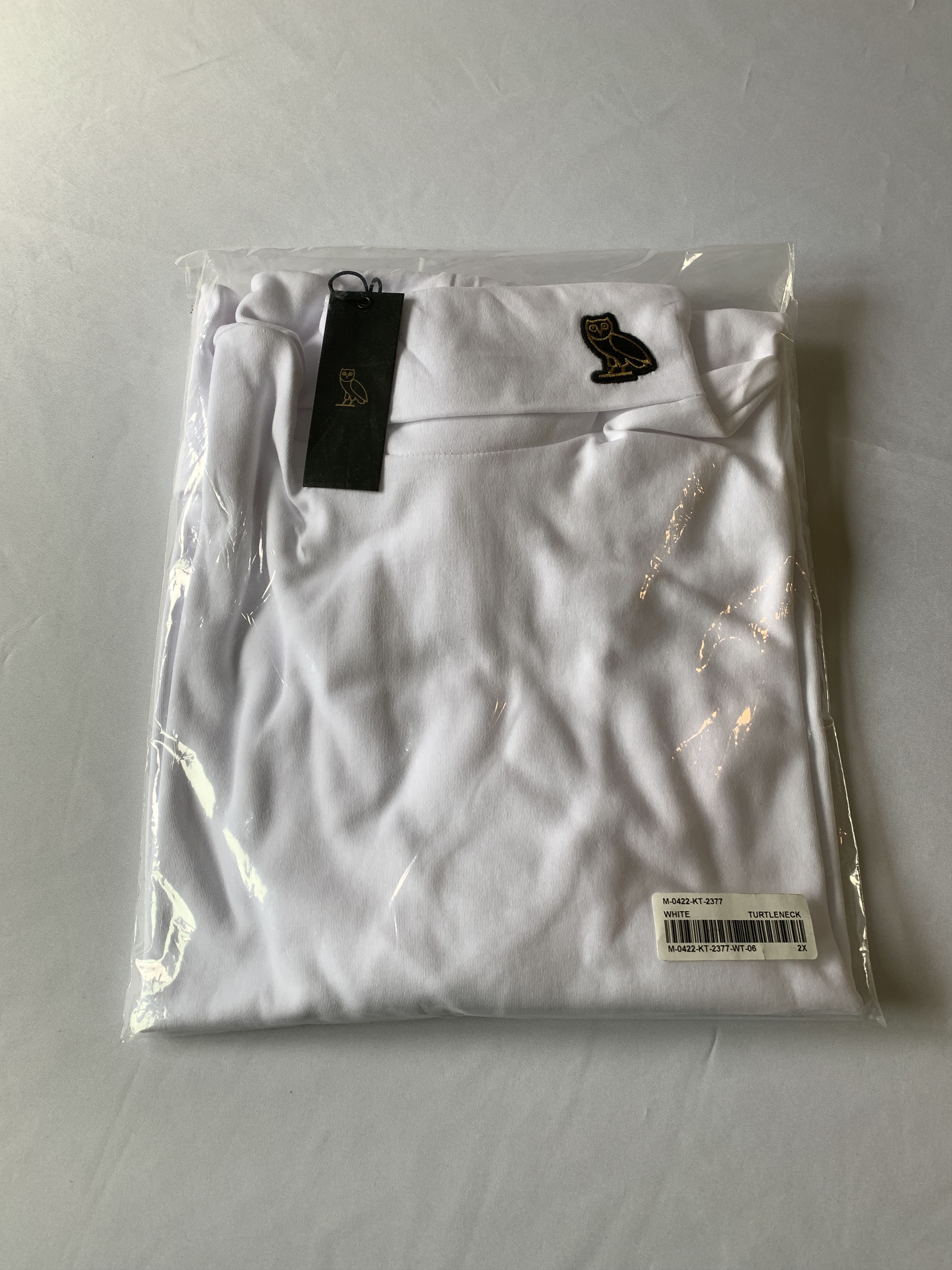 Drake OVO SNOW WHITE TURTLE NECK TURTLENECK MOCKNECK Size US XXL / EU 58 / 5 - 4 Thumbnail