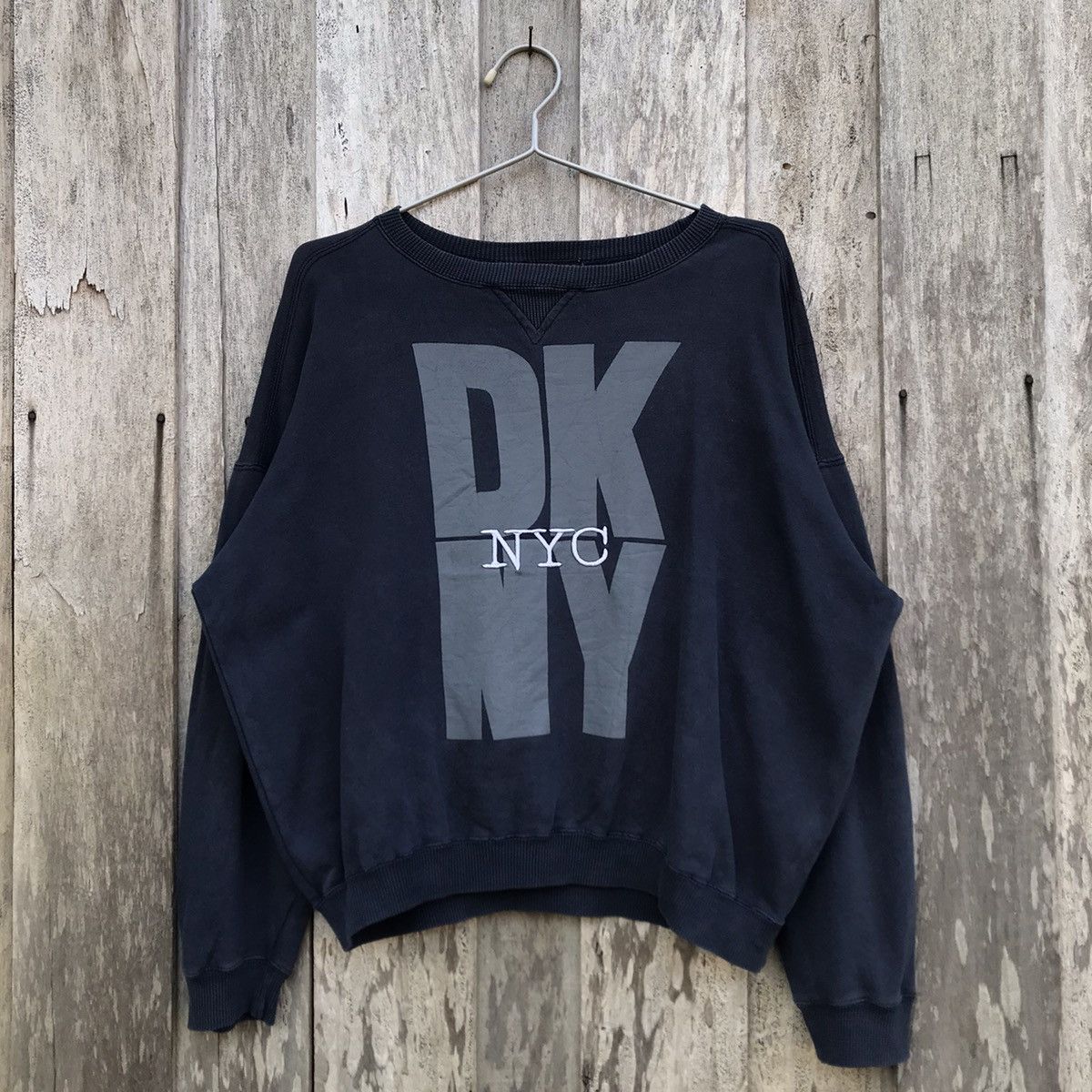 Vintage Donna Karen New York DKNY Sweatshirt Big Logo