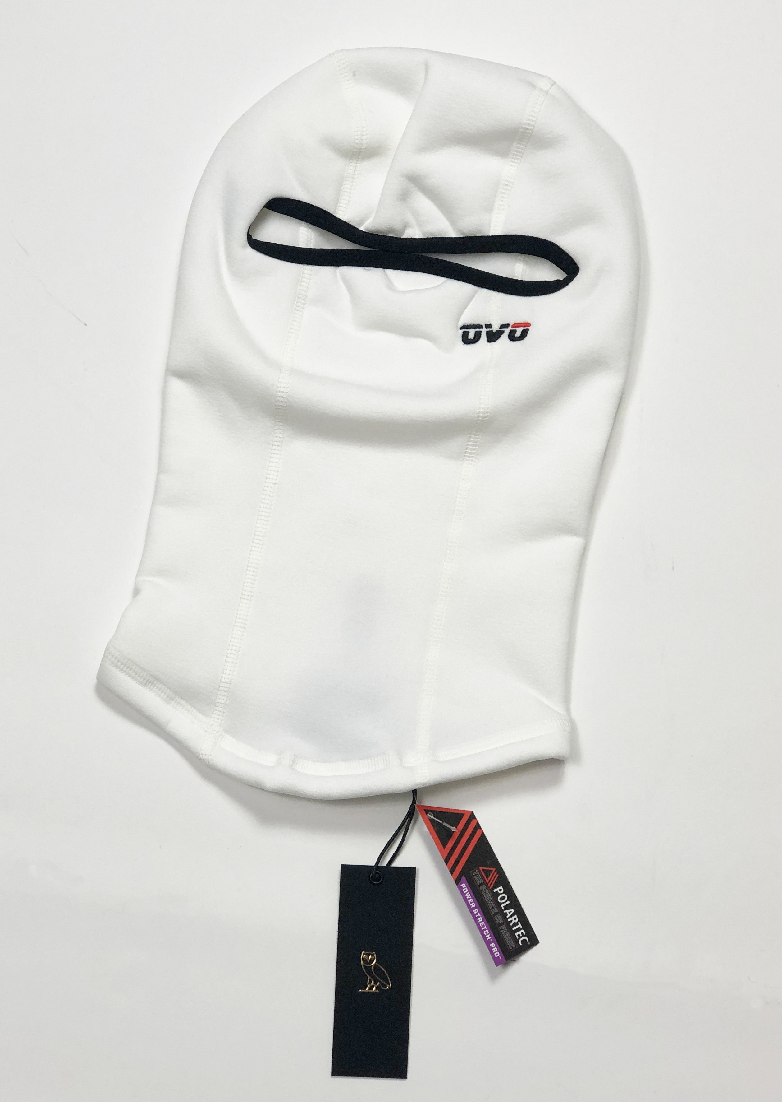 Drake OVO POLARTEC® POWER STRETCH BALACLAVA SKI MASK - White Size ONE SIZE - 1 Thumbnail