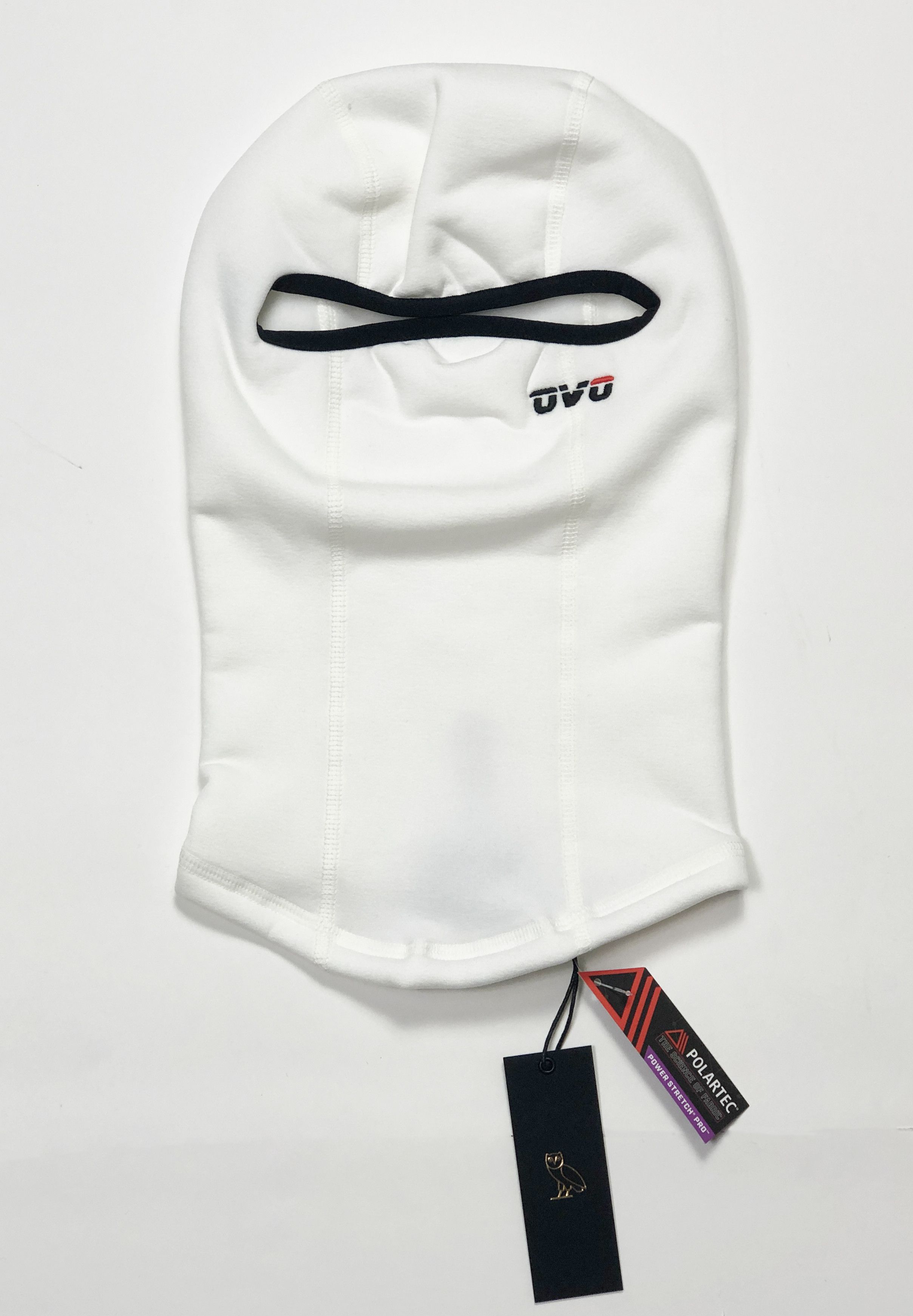 Drake OVO POLARTEC® POWER STRETCH BALACLAVA SKI MASK - White Size ONE SIZE - 2 Thumbnail