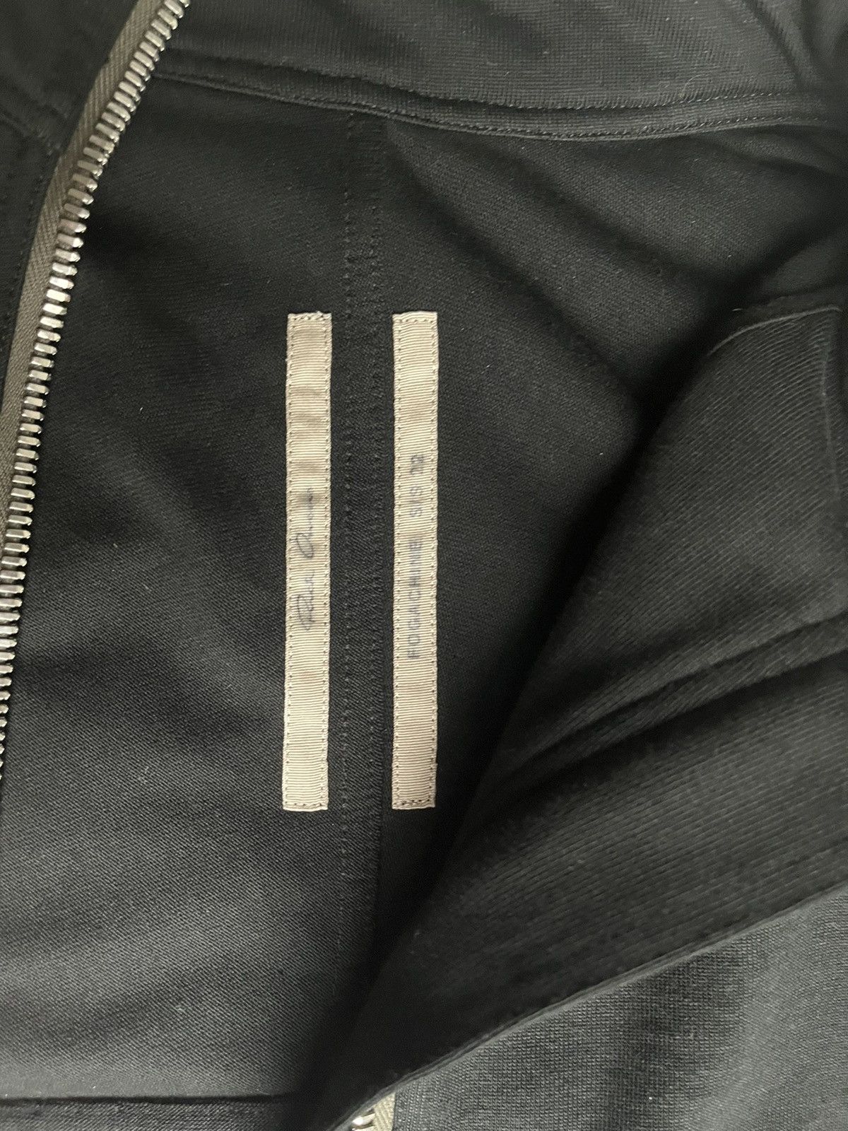 Rick Owens Fog machine 22 zipped cotton jersey track jacket Size US S / EU 44-46 / 1 - 3 Thumbnail