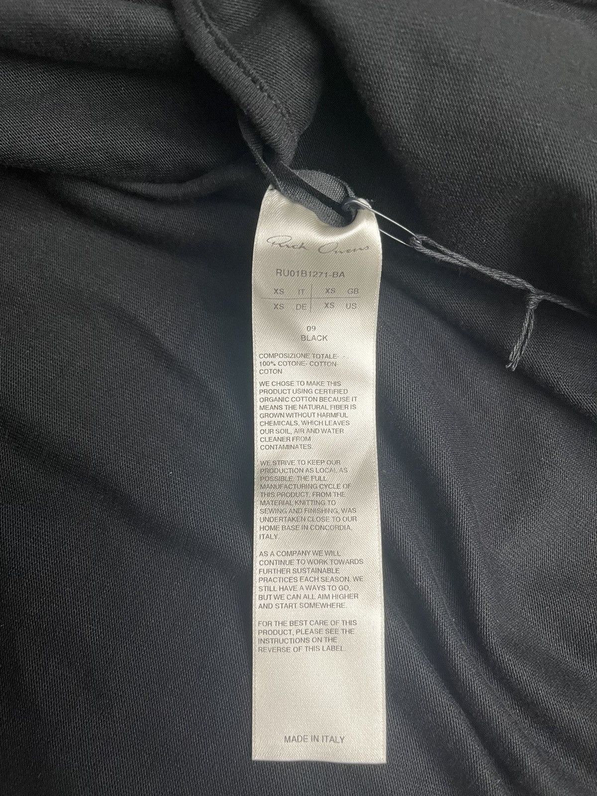 Rick Owens Fog machine 22 zipped cotton jersey track jacket Size US S / EU 44-46 / 1 - 5 Thumbnail