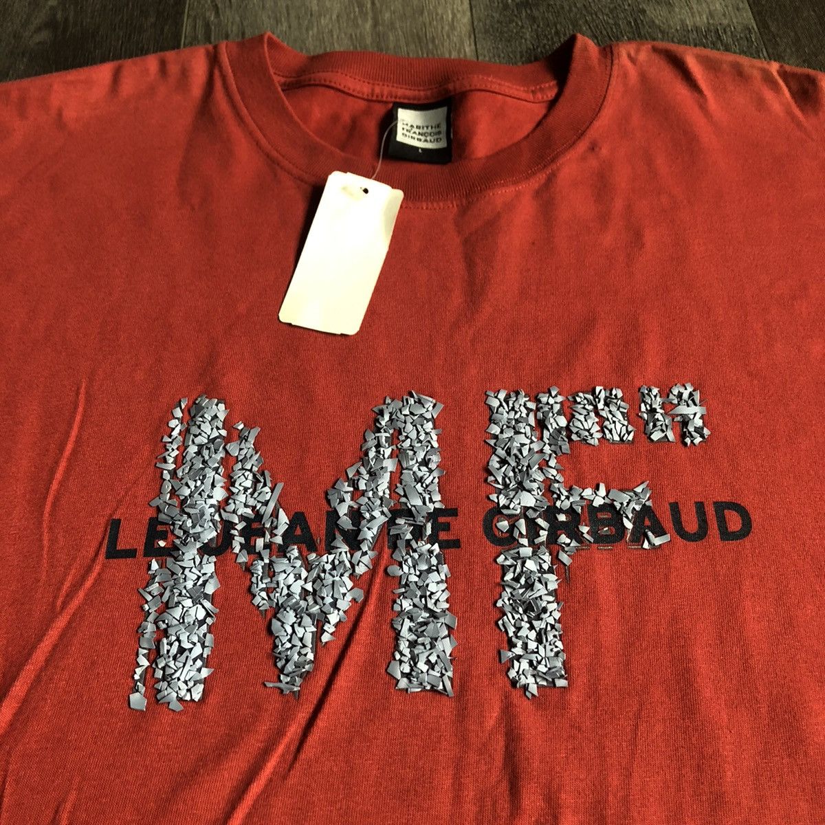 Marithe + Francois Girbaud New Vintage 1990s Marithe Francois Girbaud Le Jean Logo Tee Size US XL / EU 56 / 4 - 2 Thumbnail