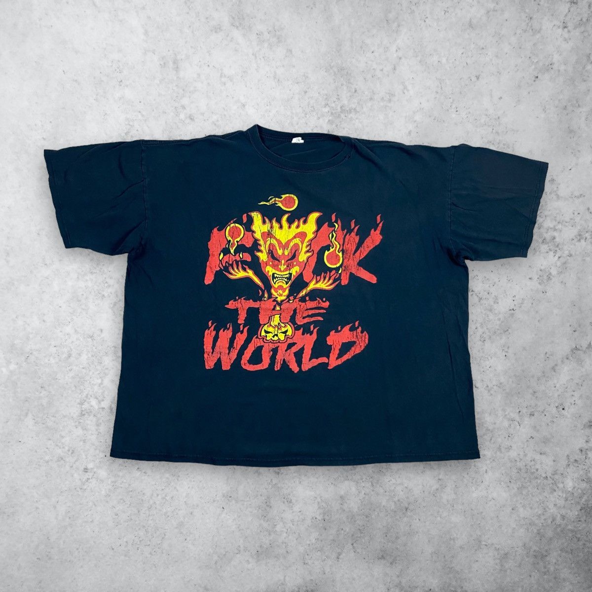 90s Insane Clown Posse ICP バンドTシャツ　フェード 90s Insane Clown Posse ICP バンドTシャツ フェード（ICP）