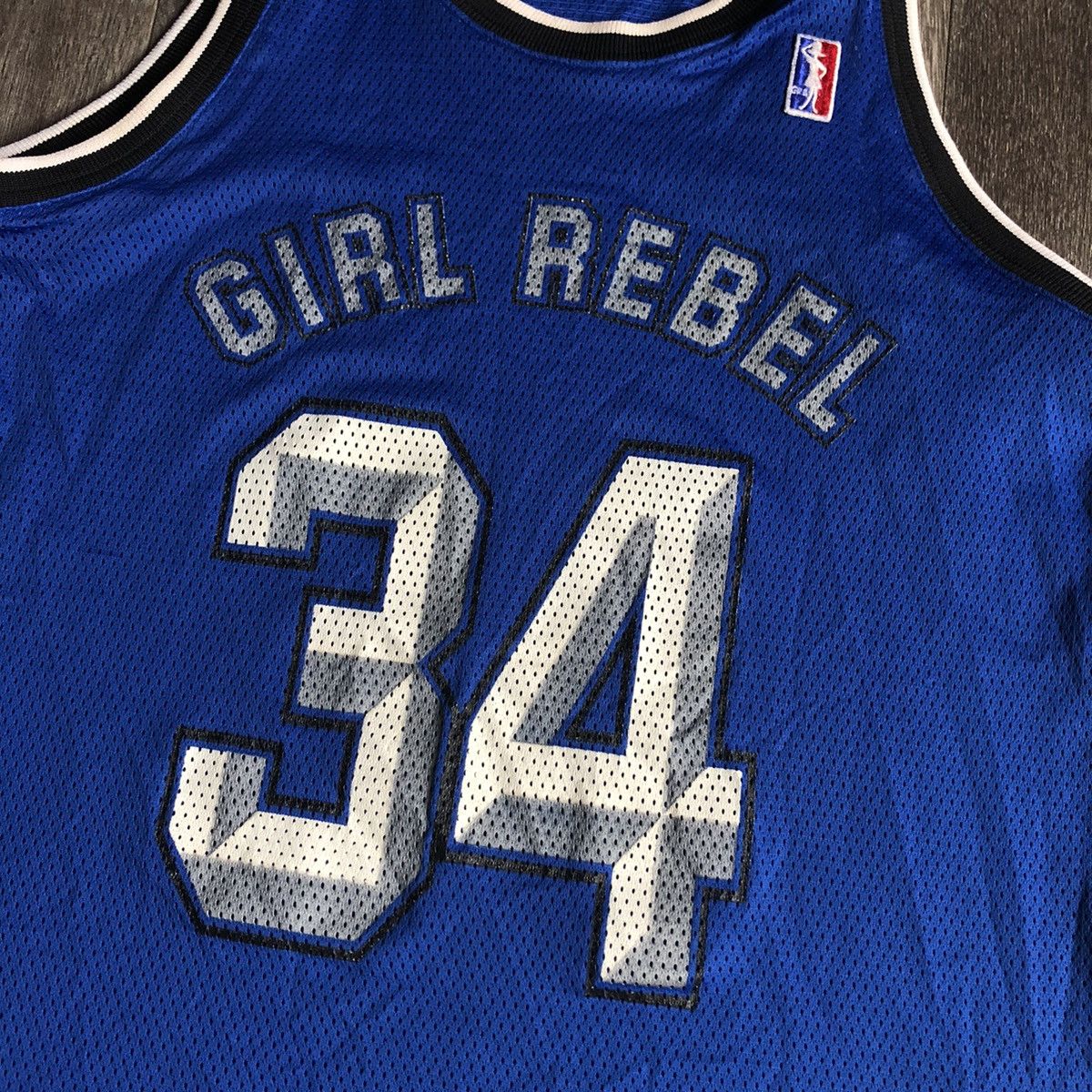 Vintage Vintage 1990s Girl Rebel GFIA Sport DAttiv Basketball Jersey Size US M / EU 48-50 / 2 - 2 Thumbnail