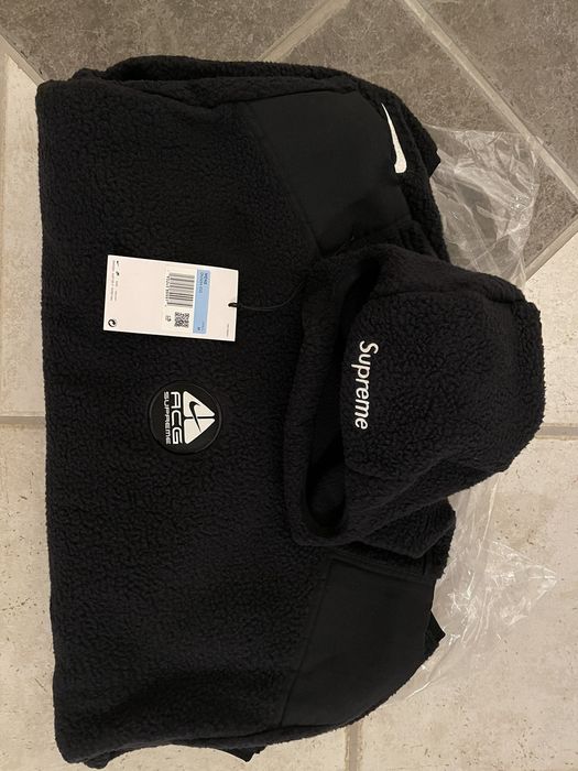 Supreme Nike ACG Fleece Pullover Black