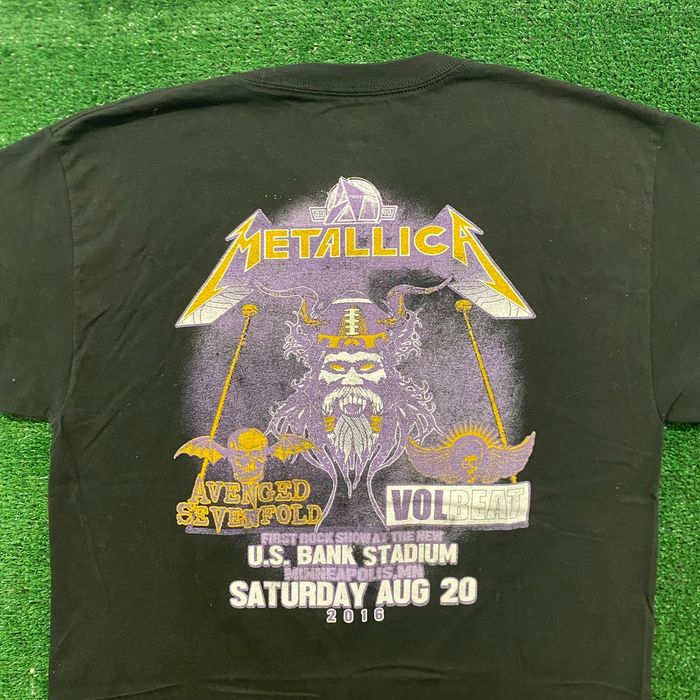 Metallica Metallica Tour Vintage Metal Band T-Shirt | Grailed