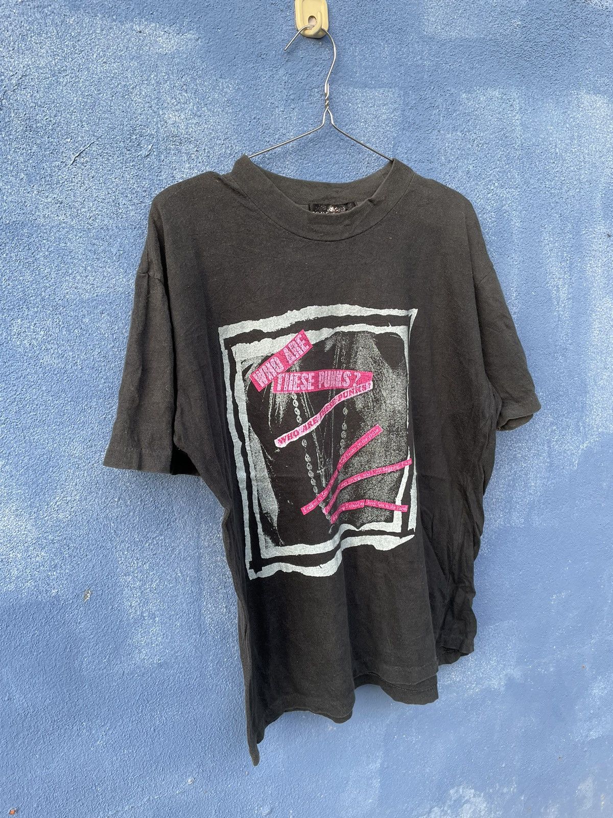 Band Tees Vintage Who Are These Punks? Rock Band Tees x Rock Tees Size US L / EU 52-54 / 3 - 3 Thumbnail