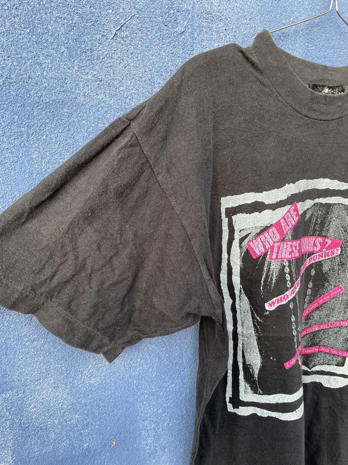 Band Tees Vintage Who Are These Punks? Rock Band Tees x Rock Tees Size US L / EU 52-54 / 3 - 4 Thumbnail