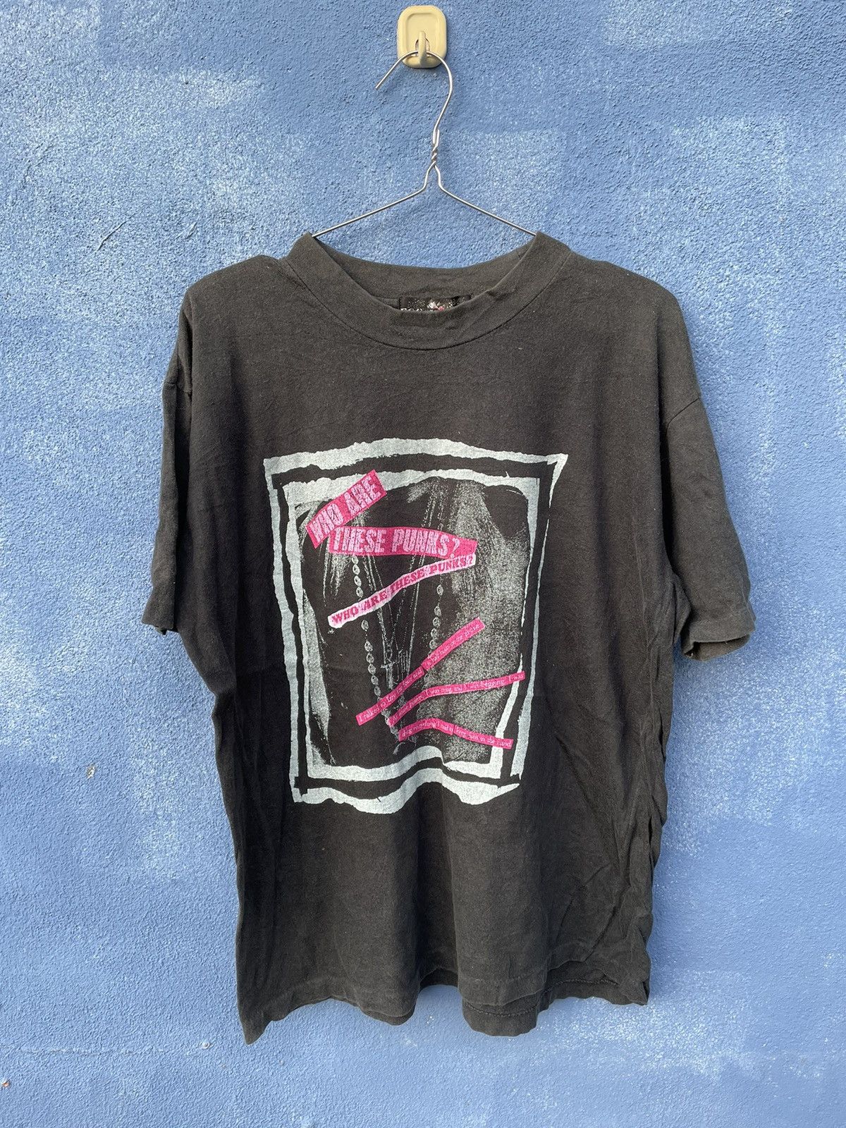 Band Tees Vintage Who Are These Punks? Rock Band Tees x Rock Tees Size US L / EU 52-54 / 3 - 1 Thumbnail