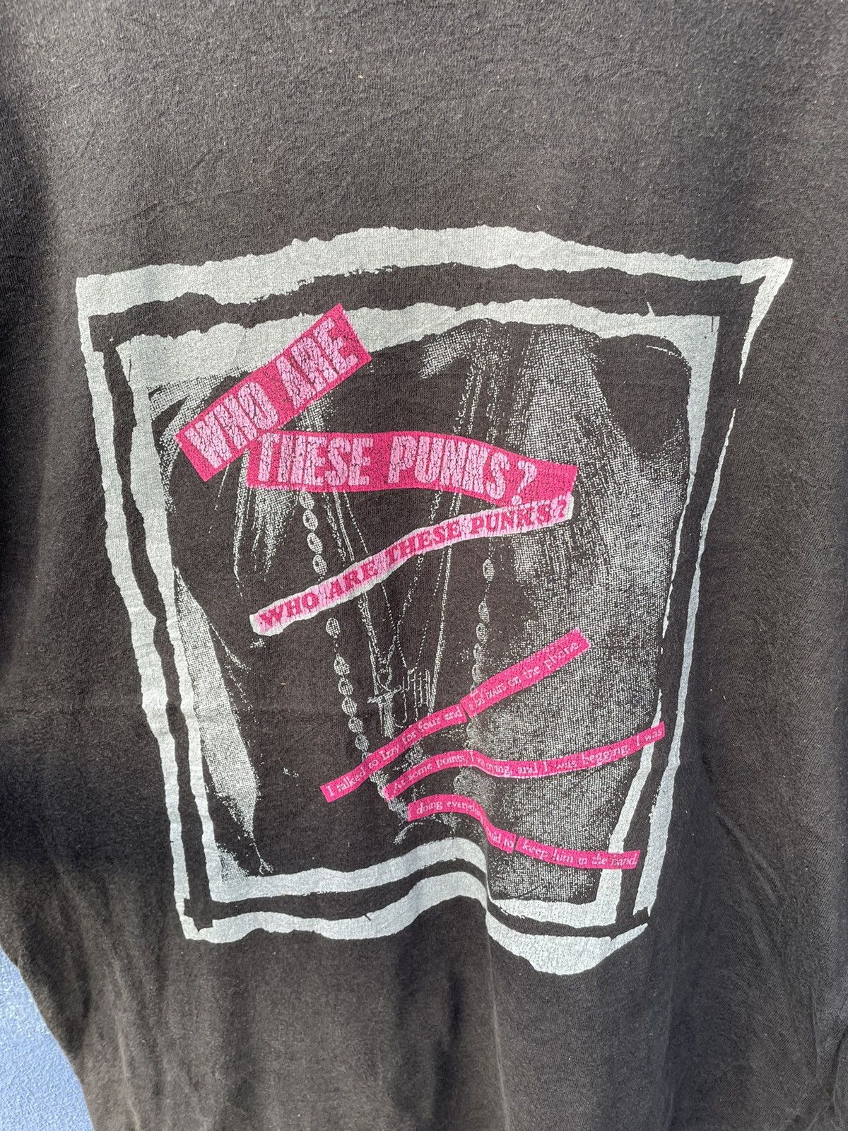 Band Tees Vintage Who Are These Punks? Rock Band Tees x Rock Tees Size US L / EU 52-54 / 3 - 6 Thumbnail