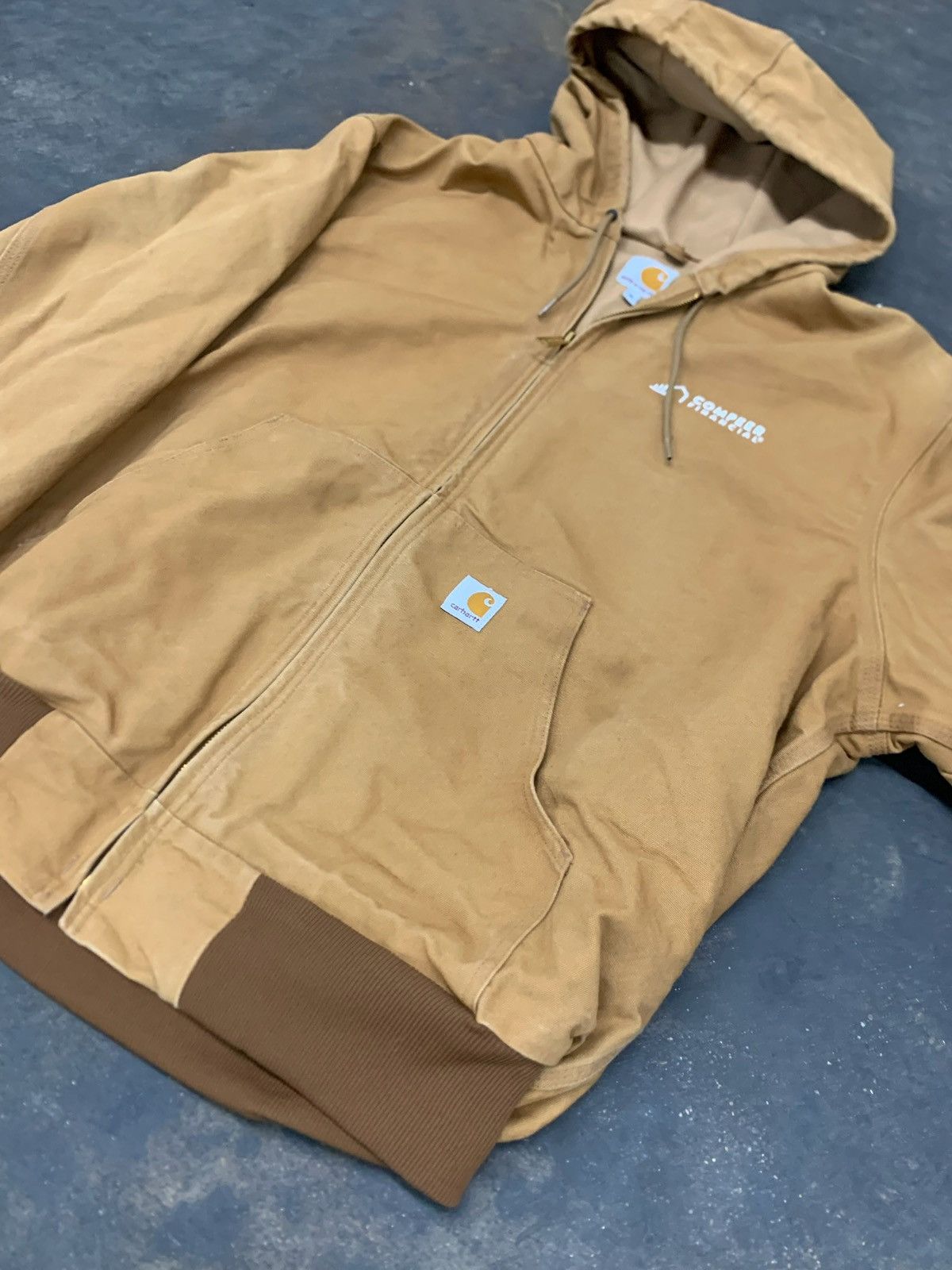 Carhartt Vintage Carhartt Active Hooded Jacket Size US XL / EU 56 / 4 - 2 Thumbnail