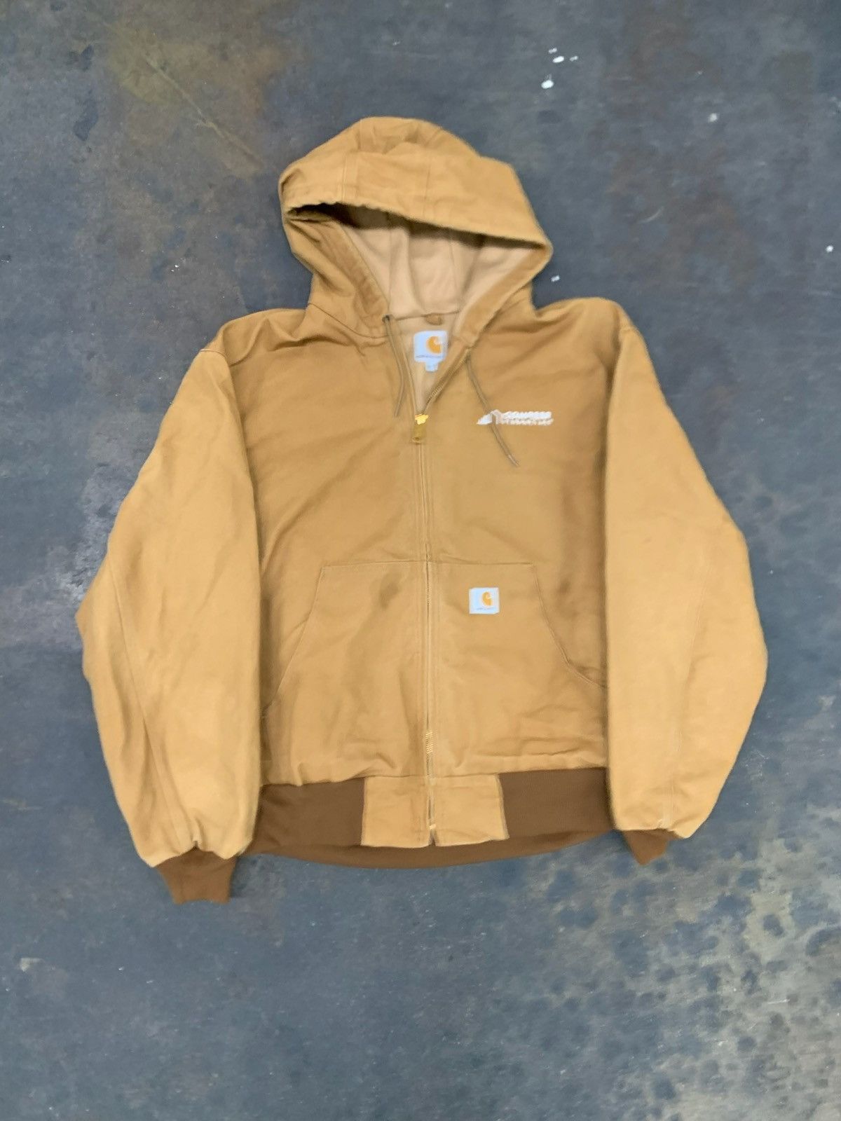 Carhartt Vintage Carhartt Active Hooded Jacket Size US XL / EU 56 / 4 - 1 Thumbnail