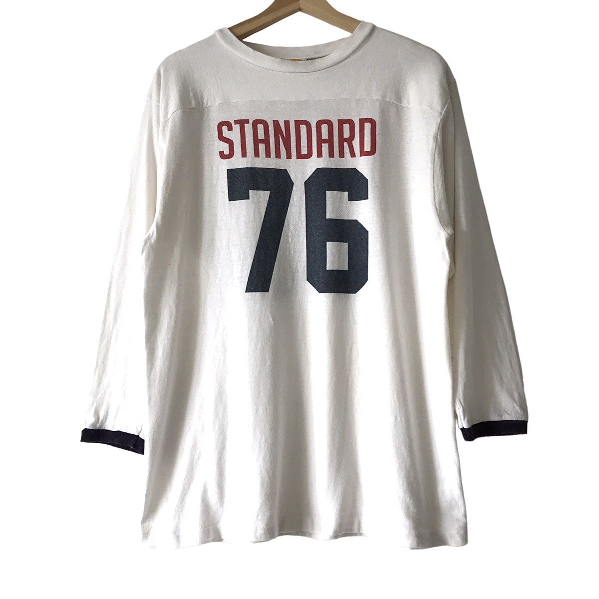 トップス standard california x ronherman Standard California Japan X Ron Herman College Baseball Tee