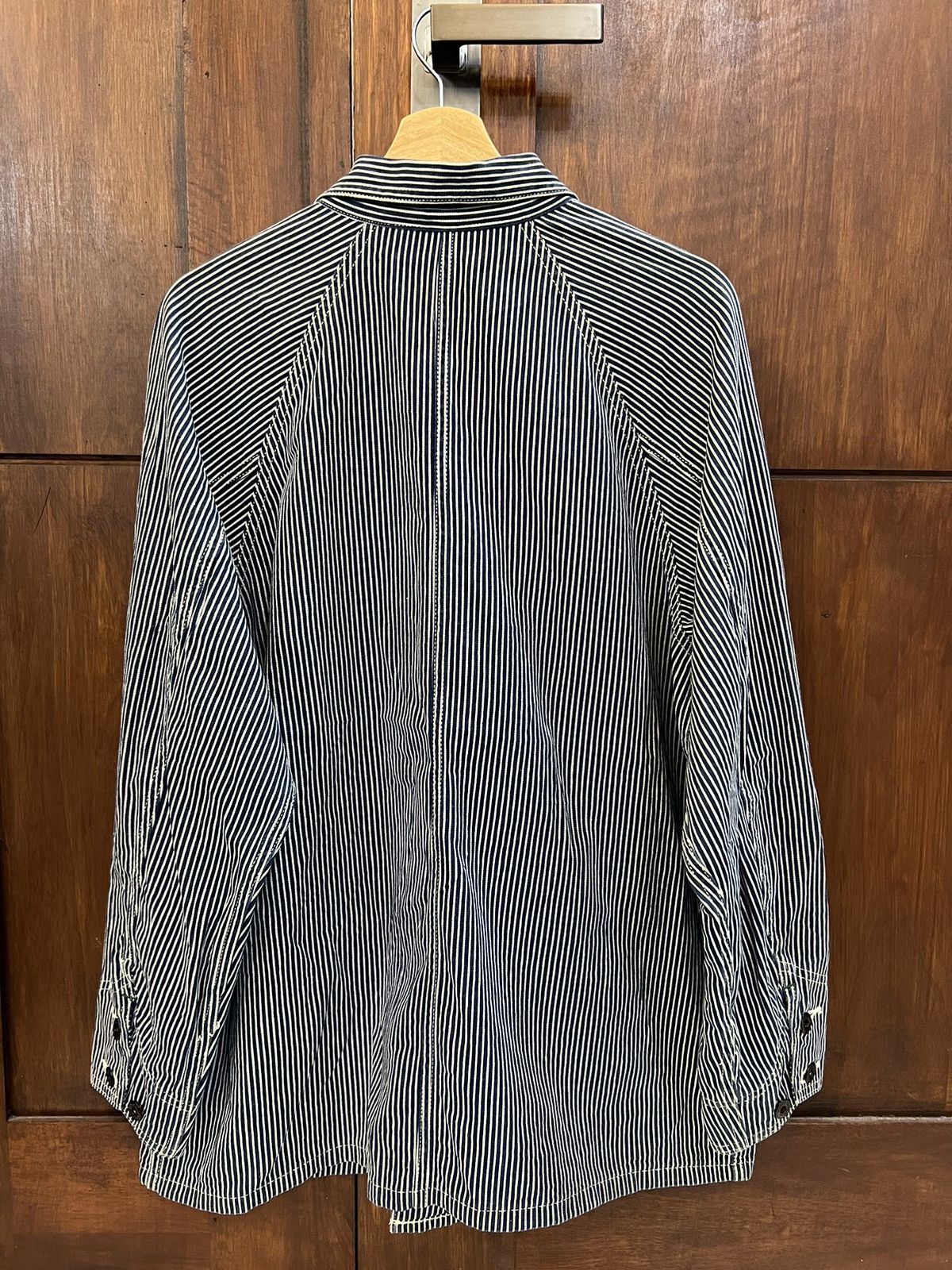 Sugar Cane Sugar Cane &Co × Toyo Enterprise hickory stripe chore jacket Size US L / EU 52-54 / 3 - 2 Thumbnail
