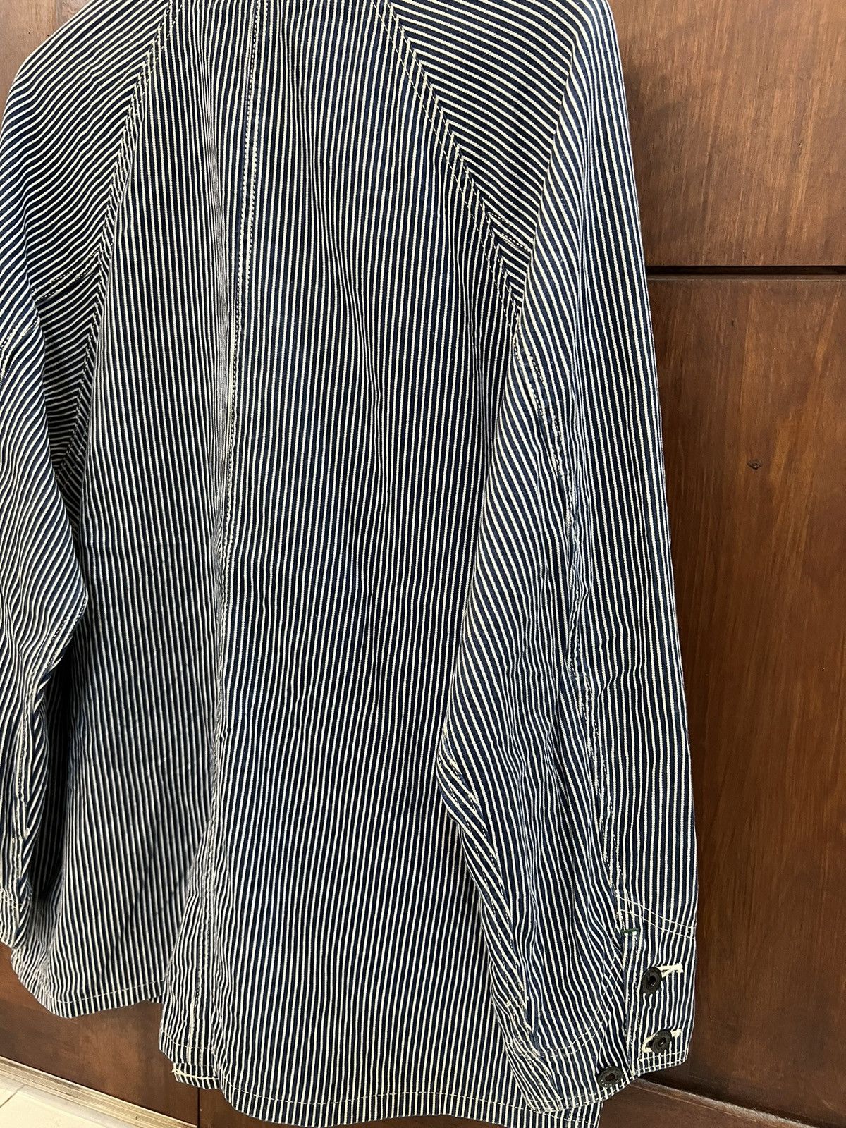 Sugar Cane Sugar Cane &Co × Toyo Enterprise hickory stripe chore jacket Size US L / EU 52-54 / 3 - 10 Thumbnail