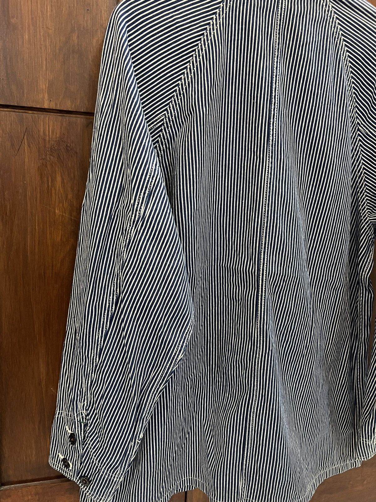Sugar Cane Sugar Cane &Co × Toyo Enterprise hickory stripe chore jacket Size US L / EU 52-54 / 3 - 11 Thumbnail