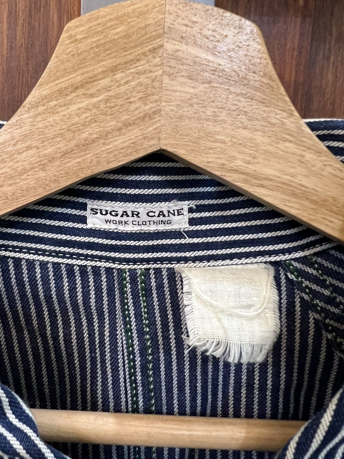 Sugar Cane Sugar Cane &Co × Toyo Enterprise hickory stripe chore jacket Size US L / EU 52-54 / 3 - 12 Thumbnail
