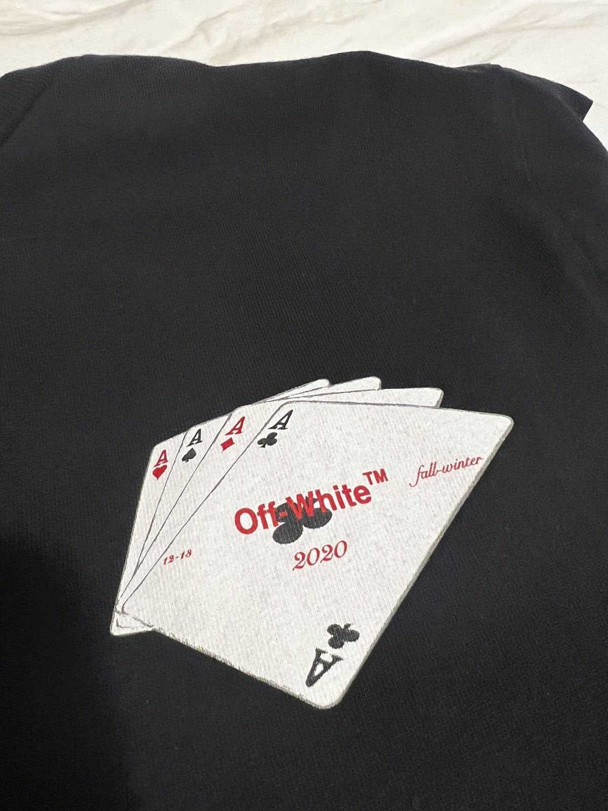 Off-White Off White F/W 2020 Diagonal Cards Tee Size US M / EU 48-50 / 2 - 5 Thumbnail