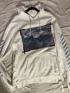 Off white sale ocean hoodie