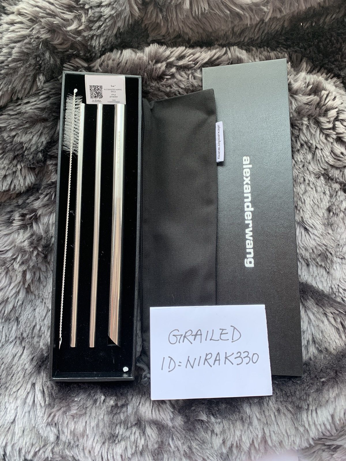 Alexander Wang Alexander Wang eco friendly metallic Straw Set Size ONE SIZE - 4 Thumbnail