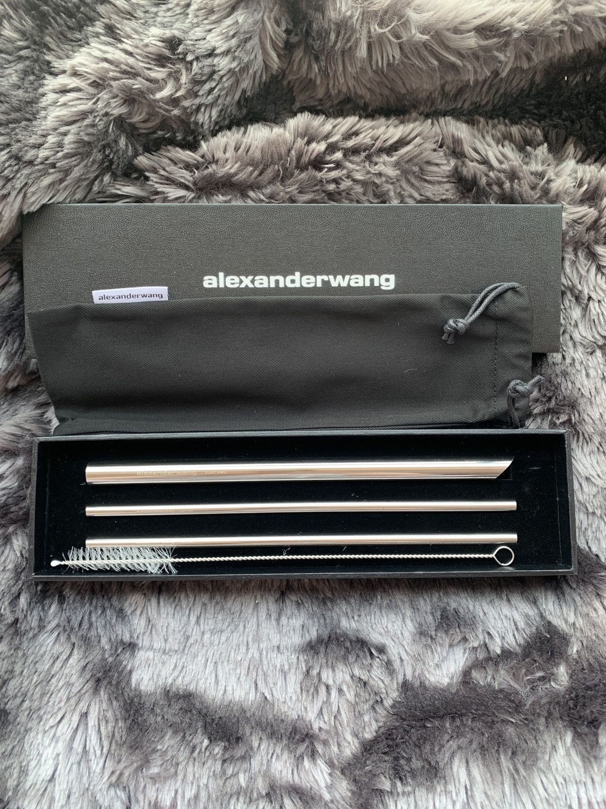 Alexander Wang Alexander Wang eco friendly metallic Straw Set Size ONE SIZE - 2 Thumbnail