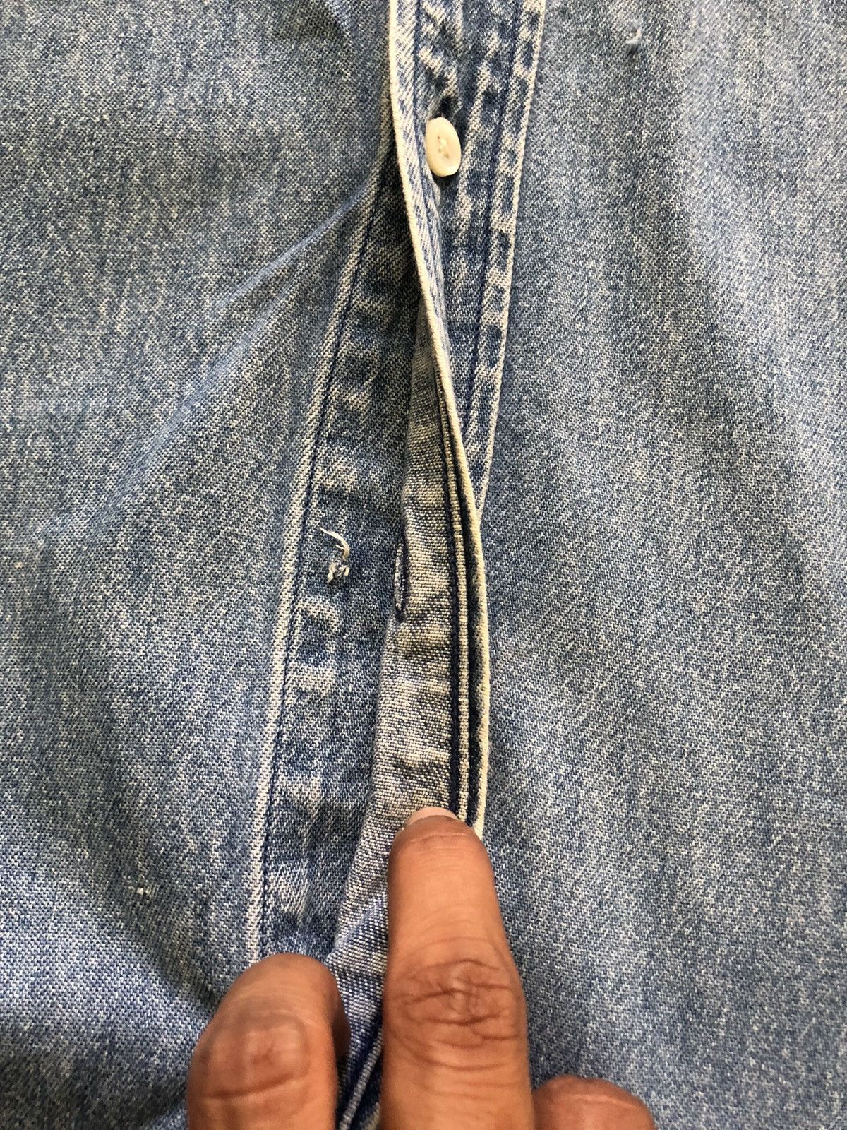 Polo Ralph Lauren Vtg Polo denim shirt. Size US M / EU 48-50 / 2 - 7 Thumbnail