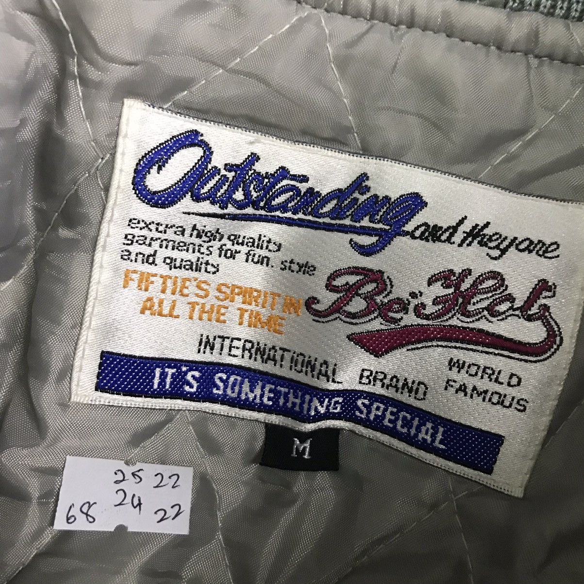 Japanese Brand Vintage New York Be-Hot Bomber light Green Faded Jacket Size US M / EU 48-50 / 2 - 9 Thumbnail