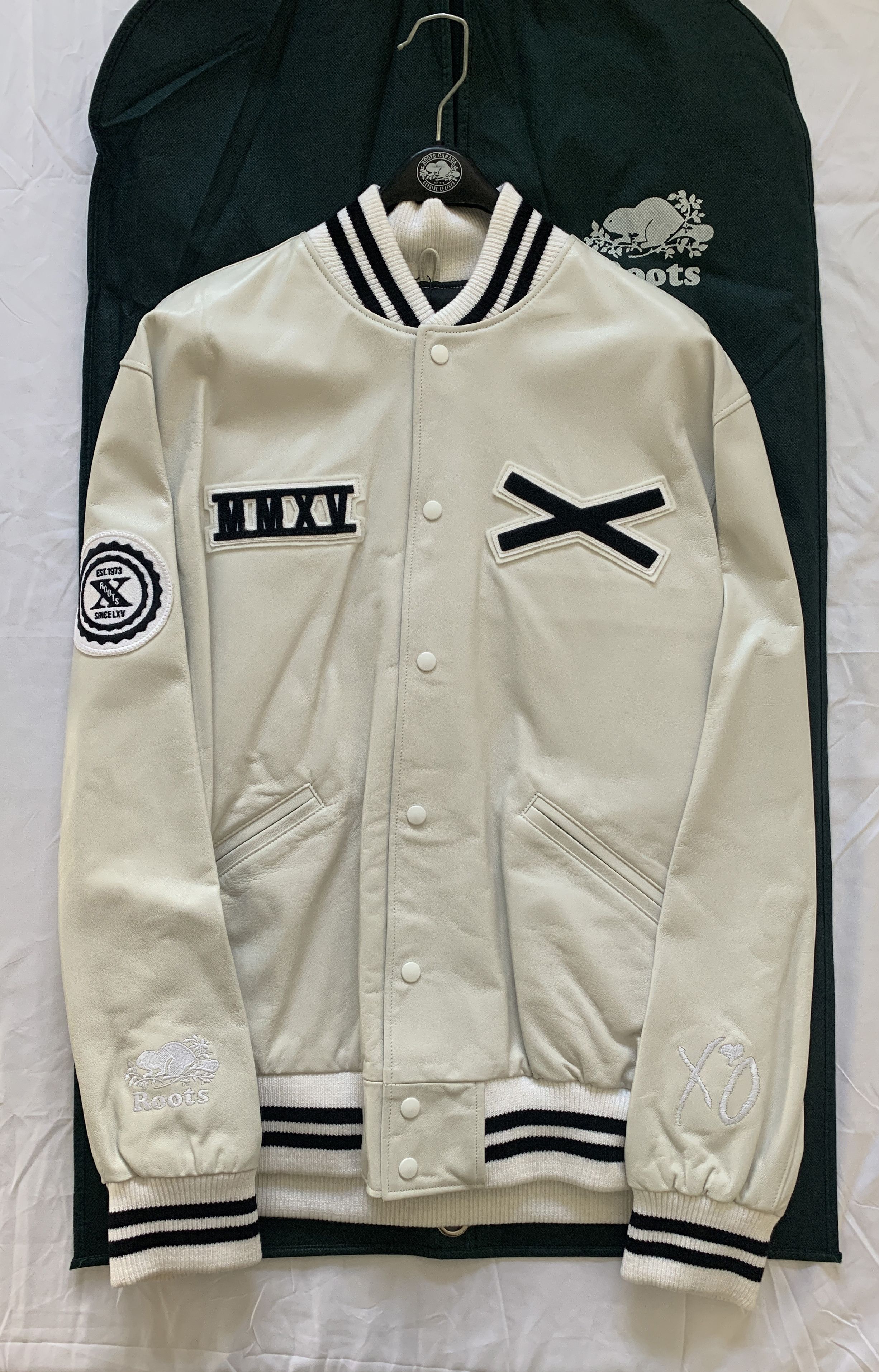 Roots THE WEEKND x XO x ROOTS VARSITY JACKET 2014 Size US XL / EU 56 / 4 - 4 Thumbnail