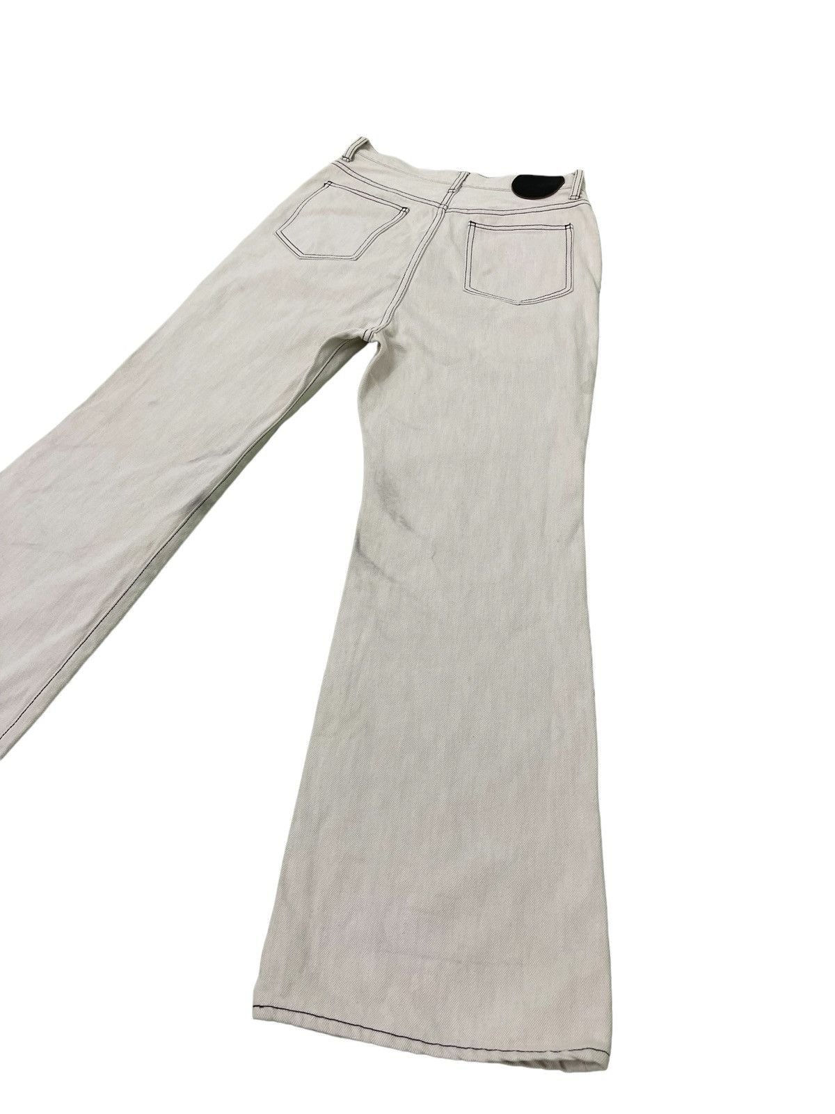 Japanese Brand Flare Jeans Belper Japan Wide Leg High Rise Denim 2🟦7 Size US 28 / EU 44 - 16 Thumbnail