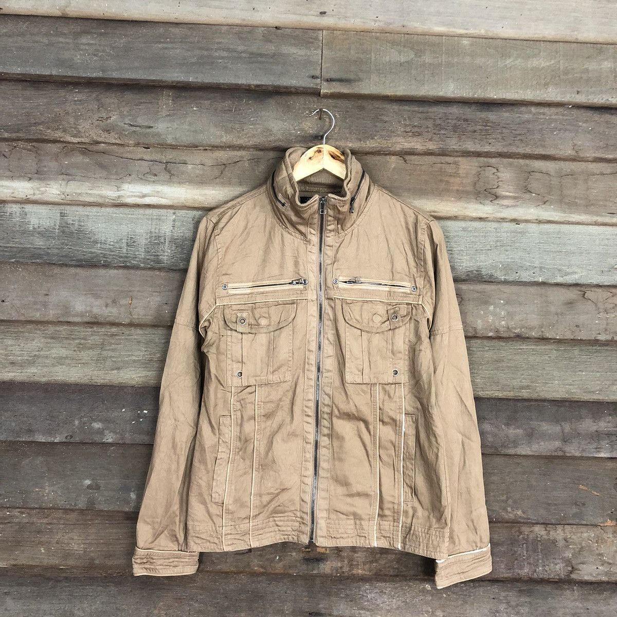 image of Workers Clone Devgru Multipocket Light Jacket in Brown, Men's (Size Medium)